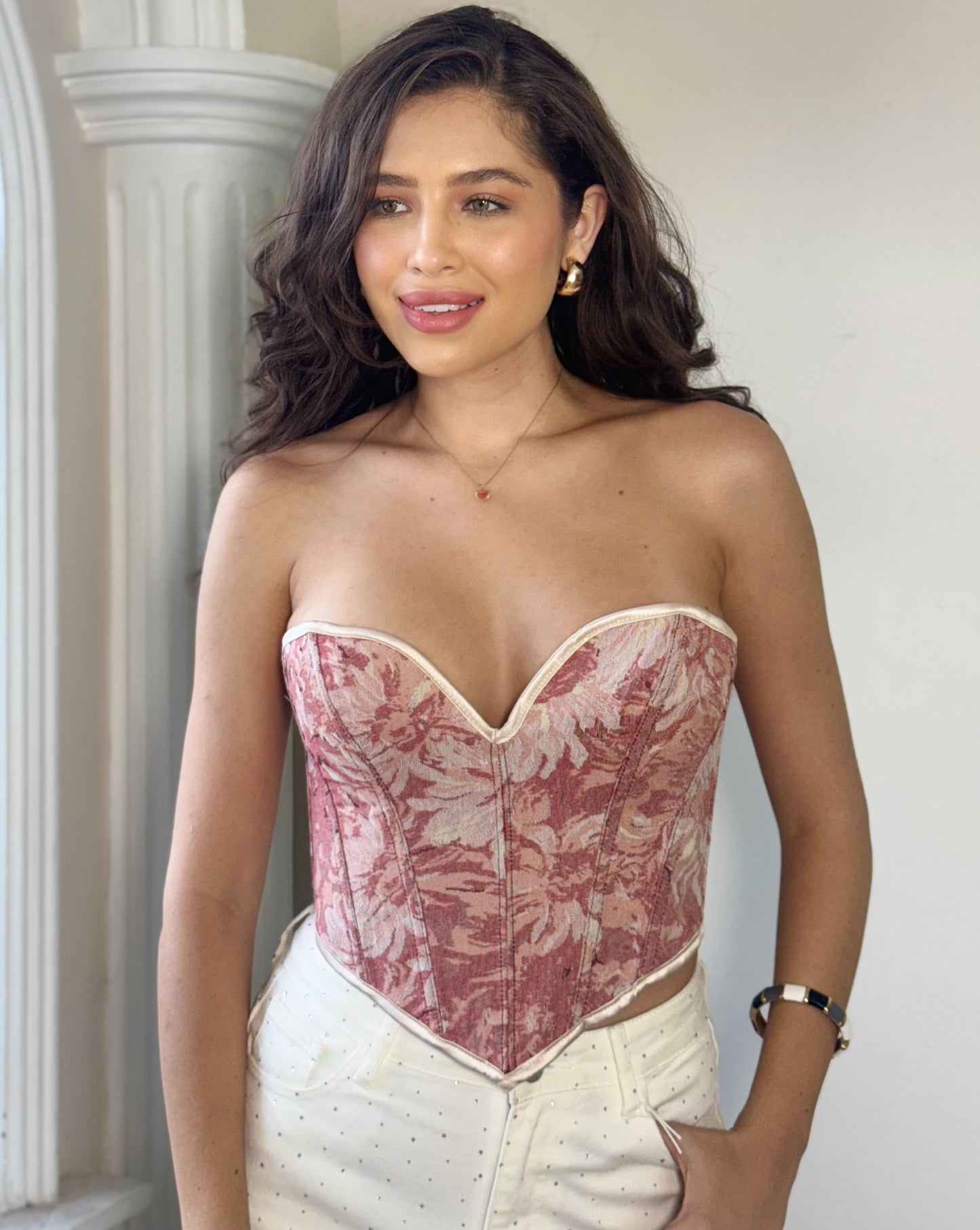 Corset estampado