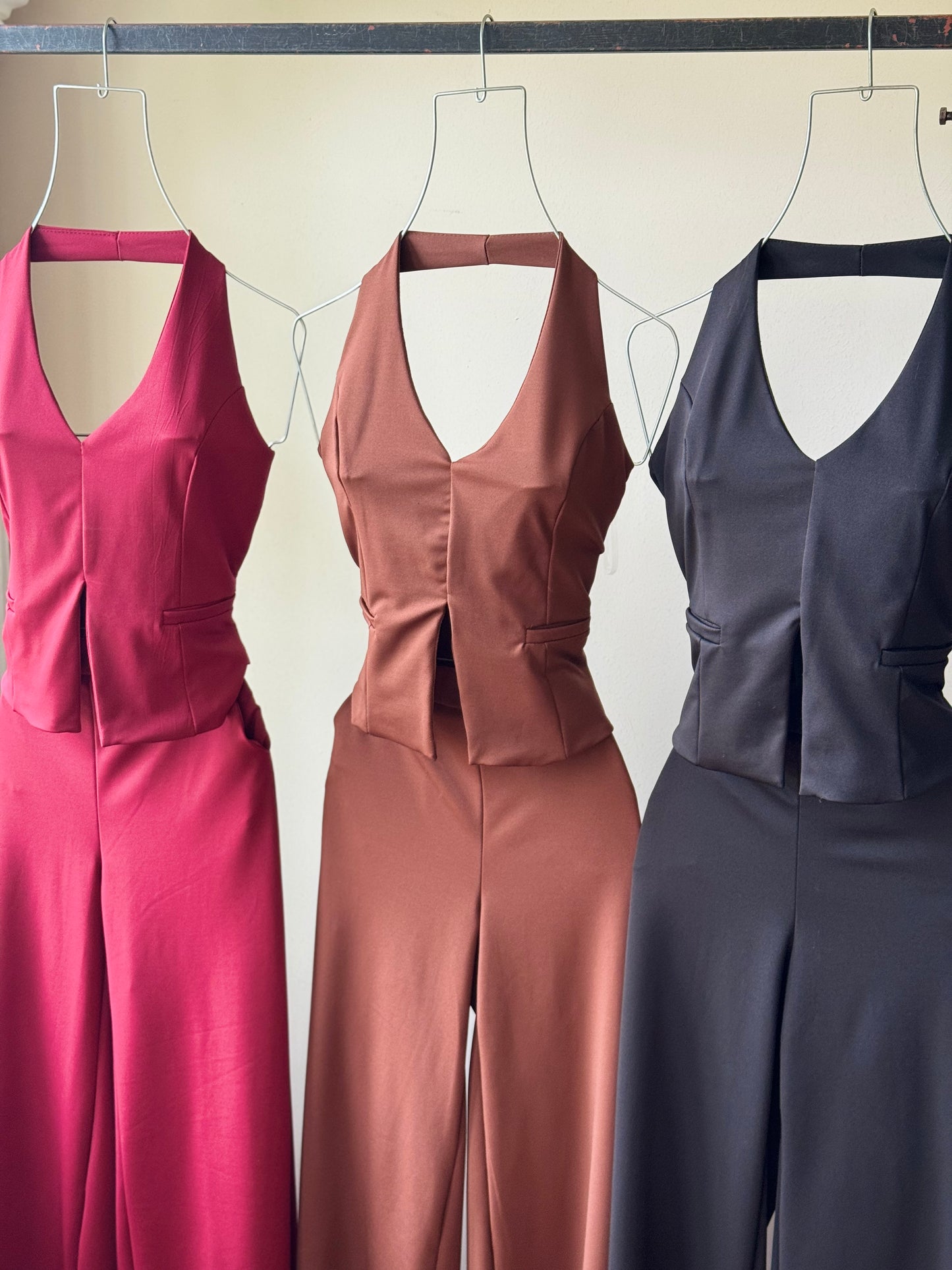 Conjunto blusa y pantalón