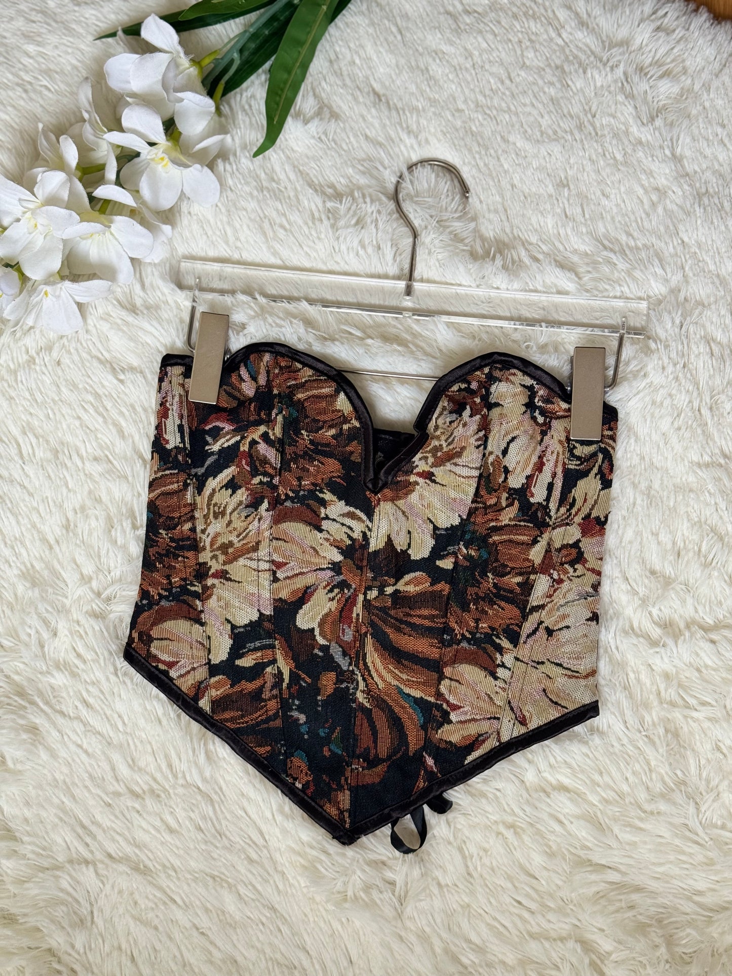 Corset estampado