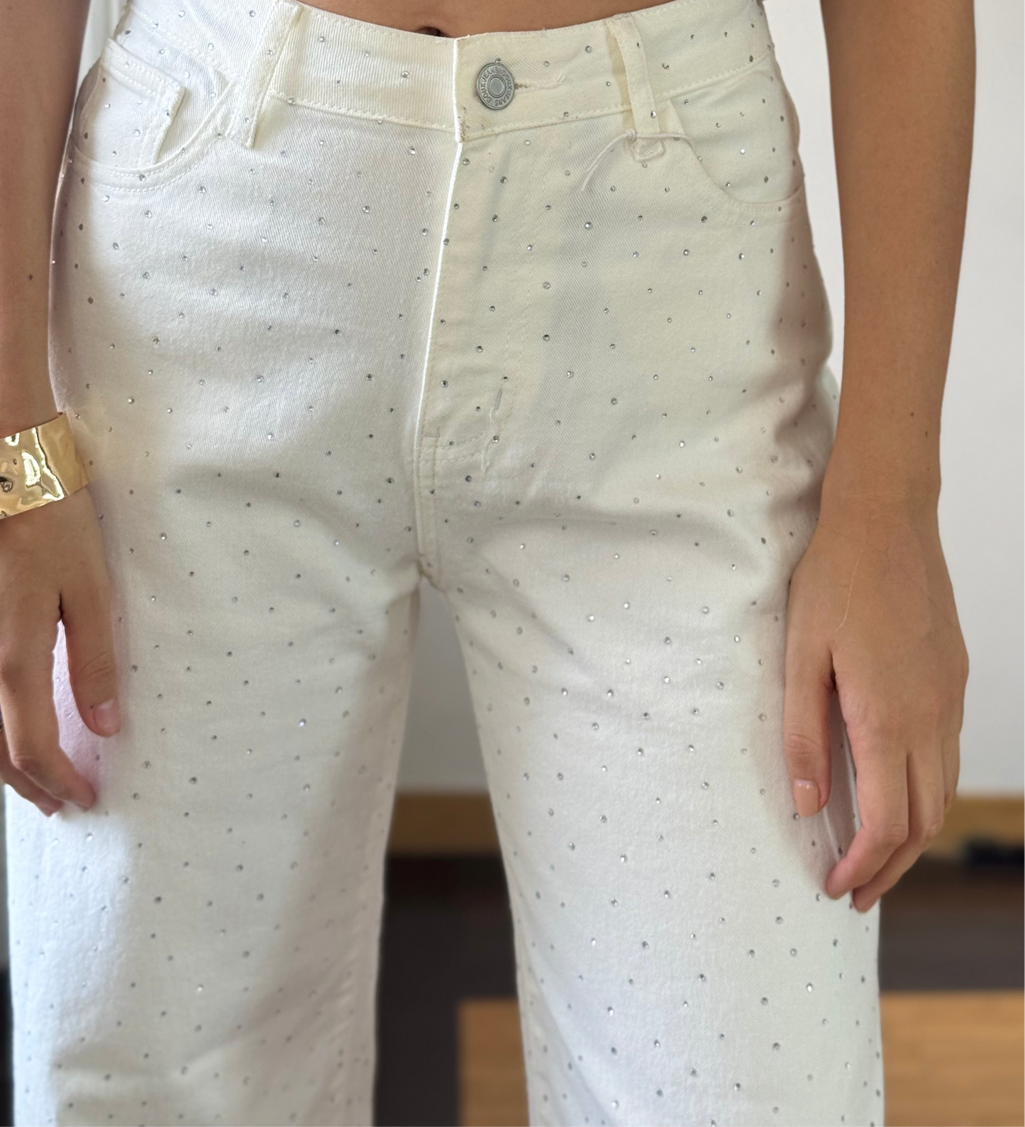 Jeans de brillos