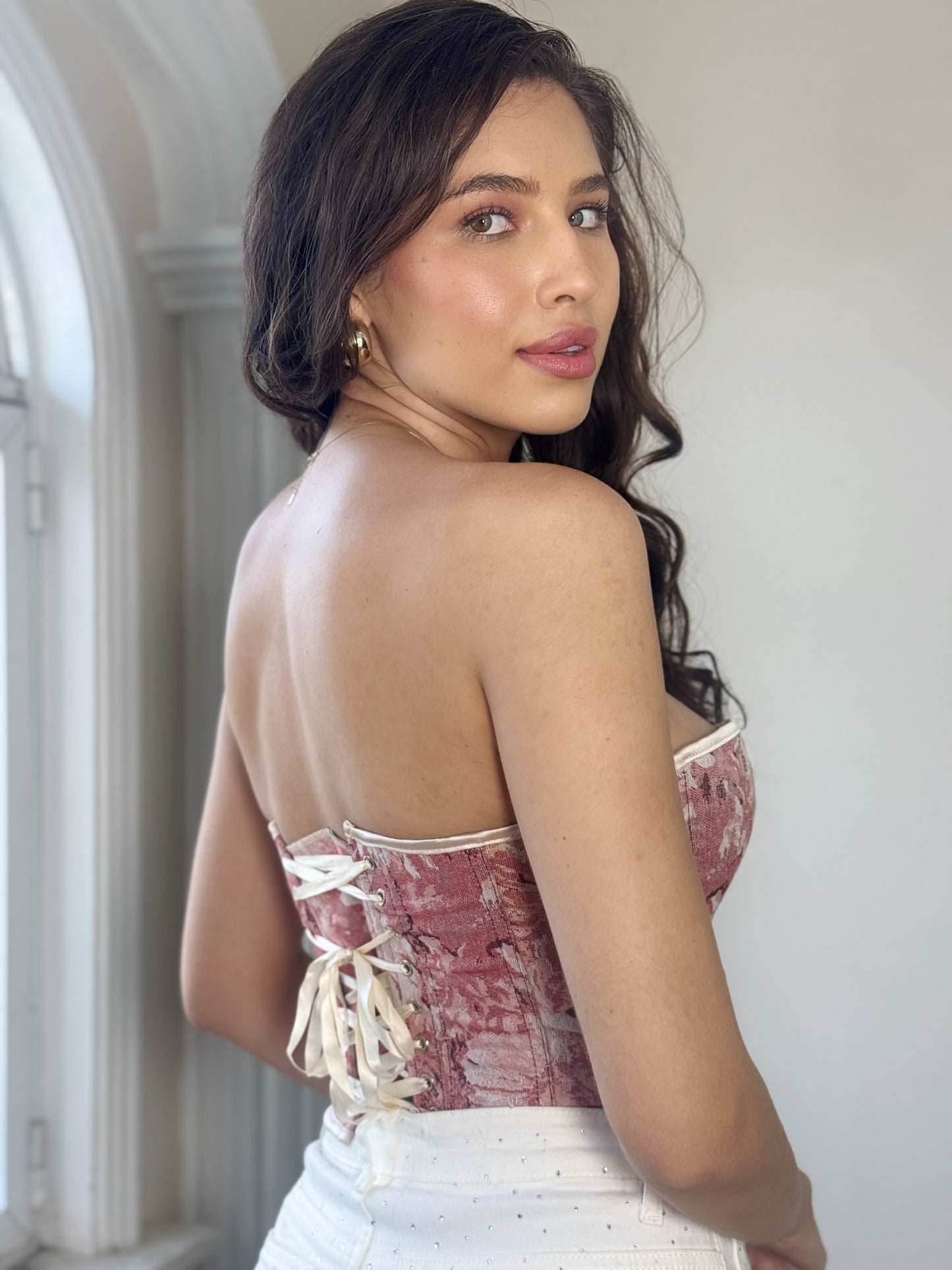Corset estampado