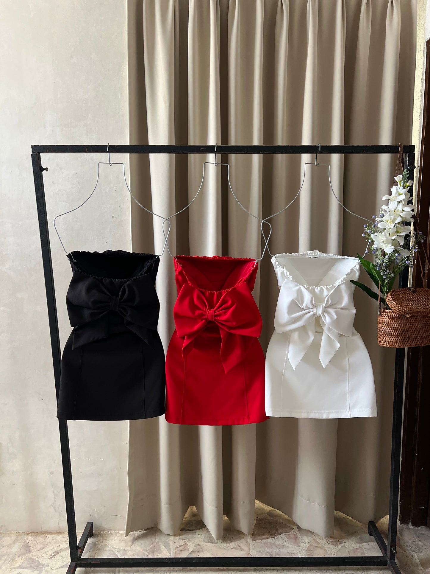 Vestido moño