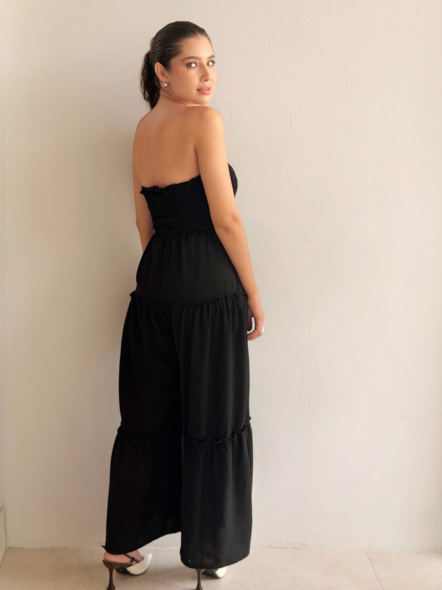 Palazzo strapless olanes
