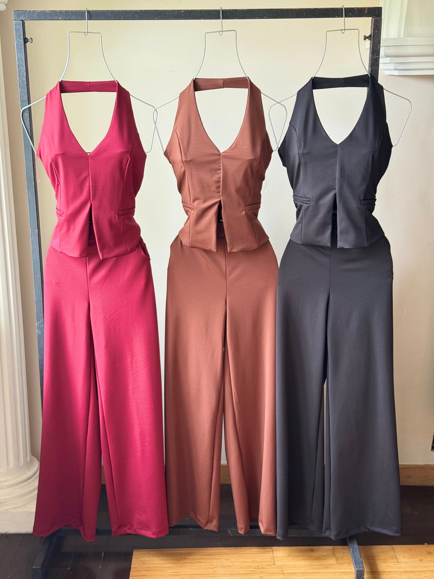 Conjunto blusa y pantalón