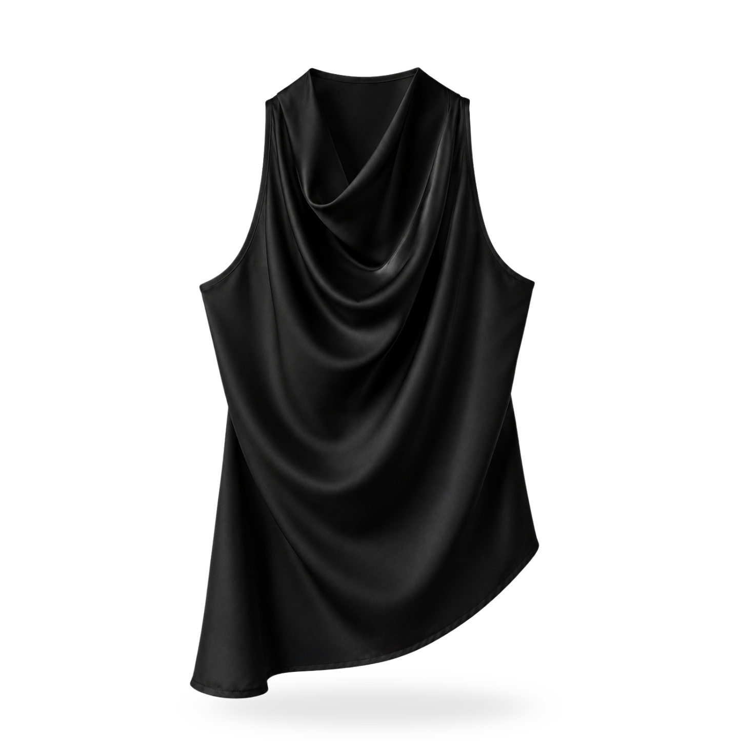 Top halter Drapeado