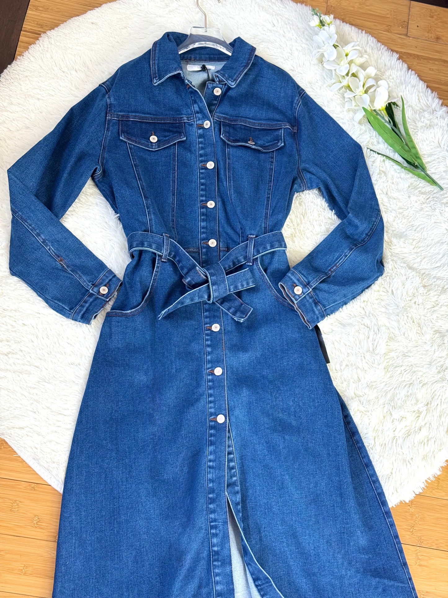 Vestido Largo de Mezclilla Premium