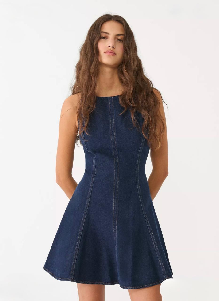Vestido de mezclilla corte A