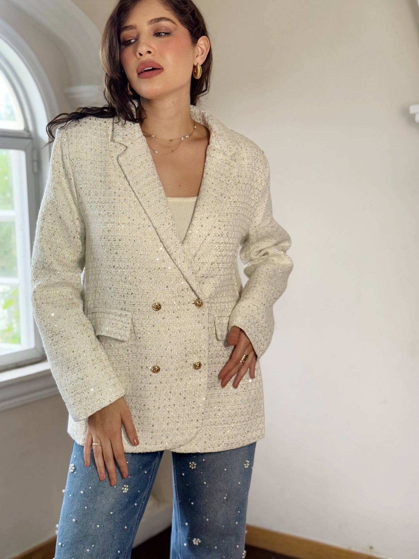 Blazer tweed