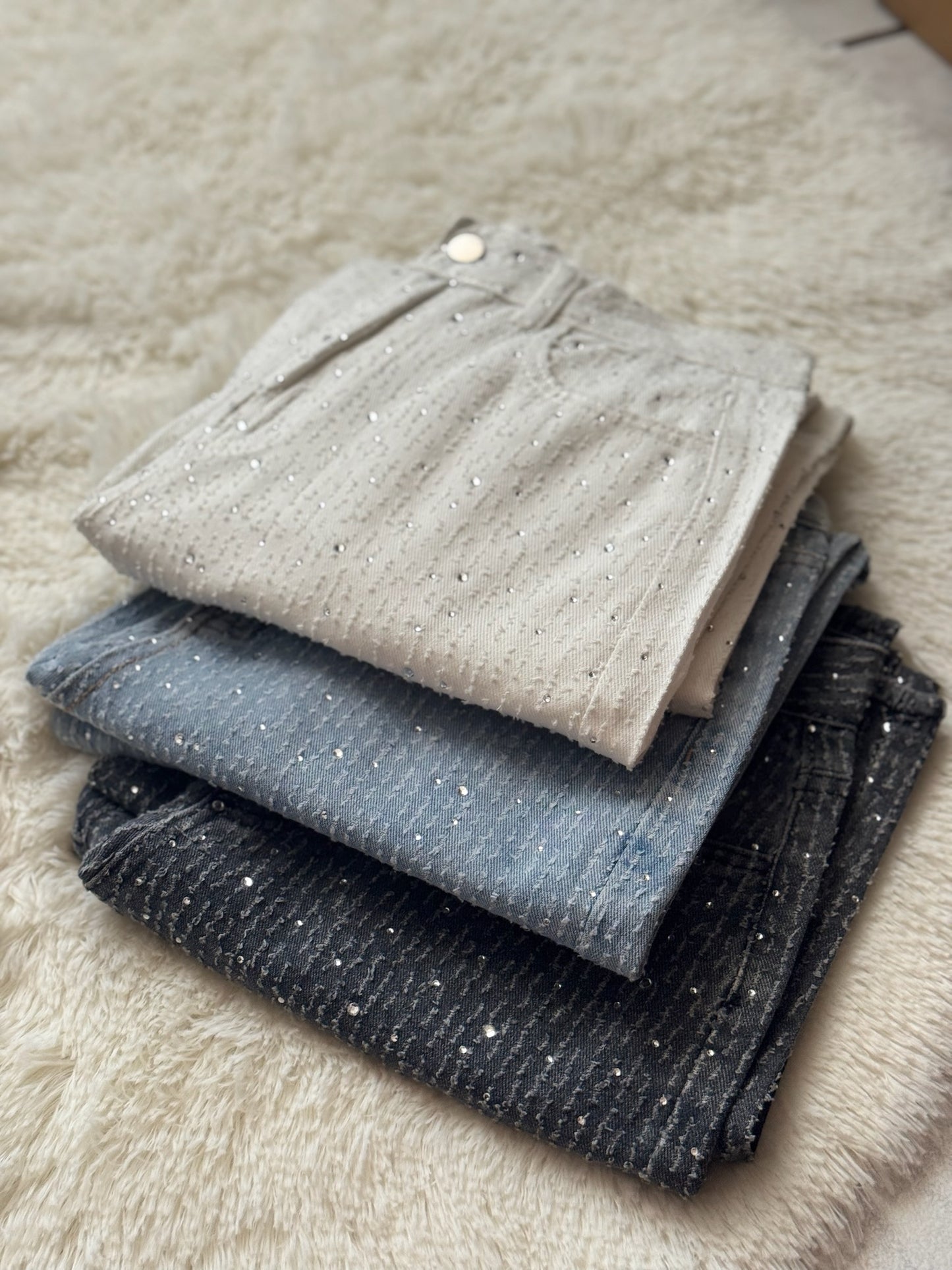 Jeans Con Pedrería