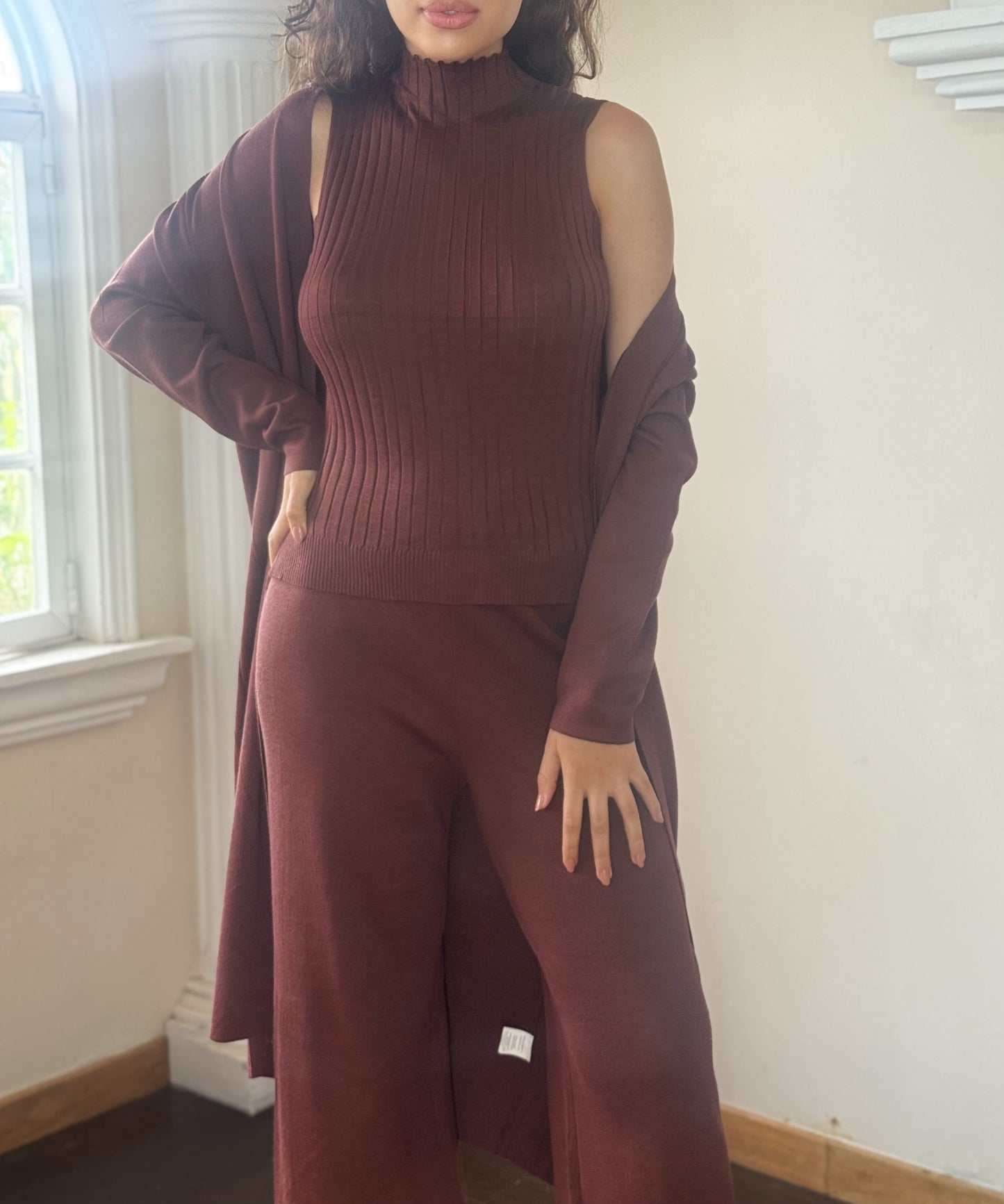 Conjunto ensamble largo 3 piezas