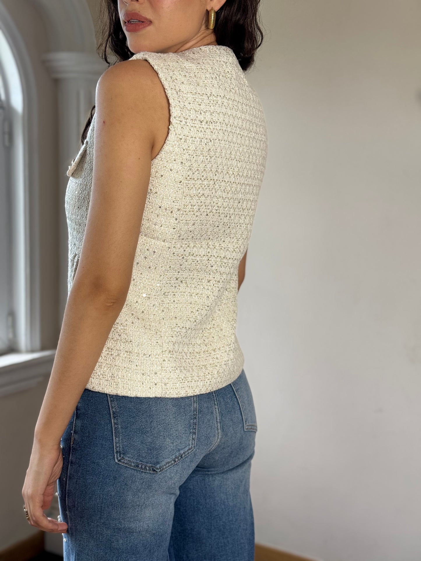 Chaleco Tweed
