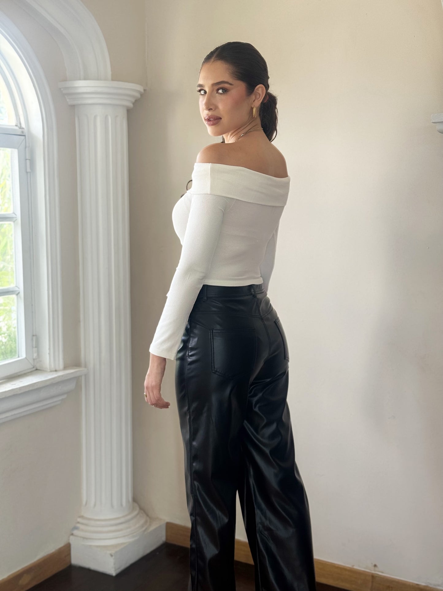 Top hombros descubiertos