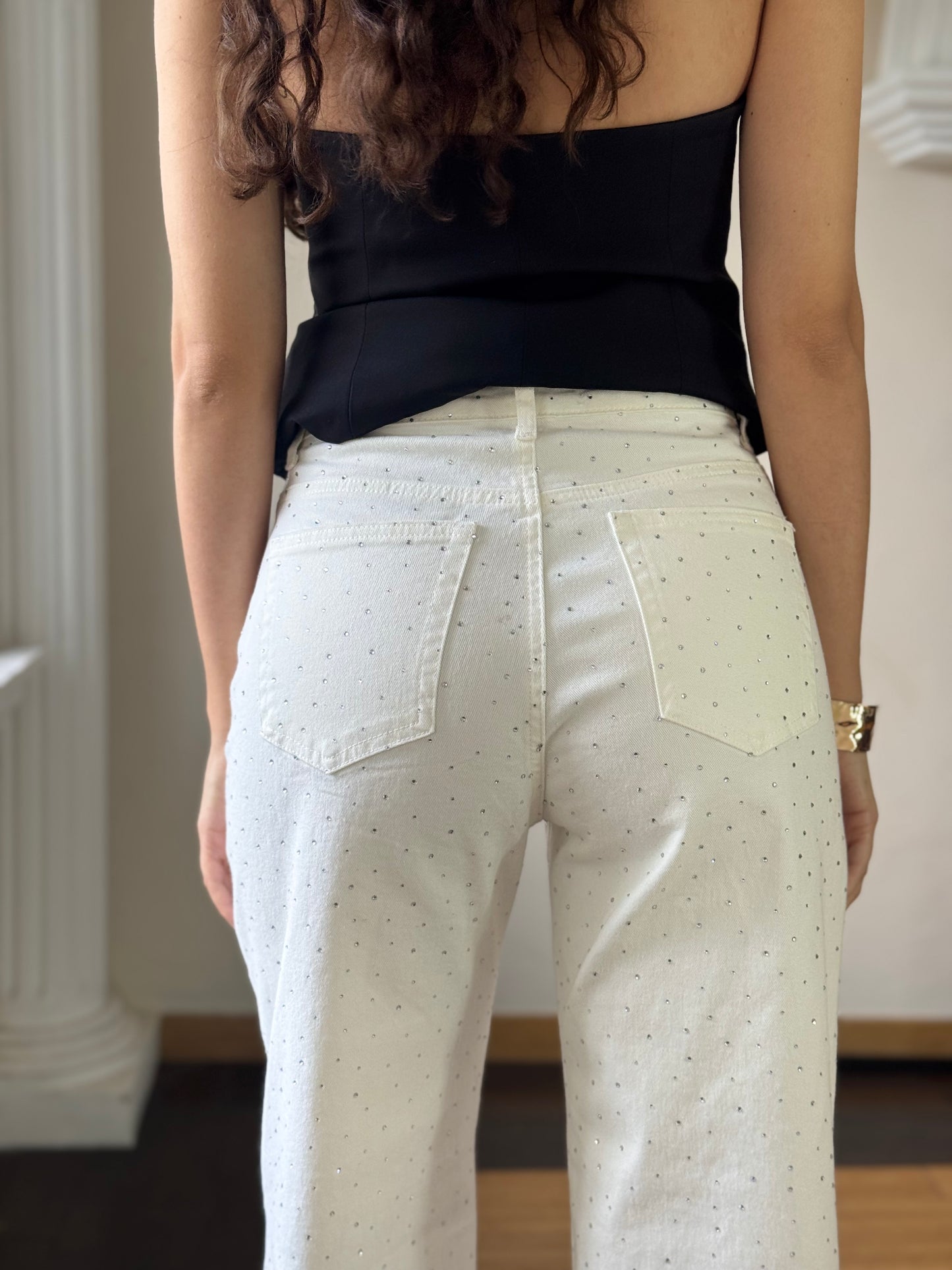 Jeans de brillos