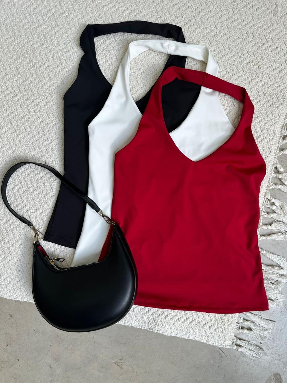 Blusa halter