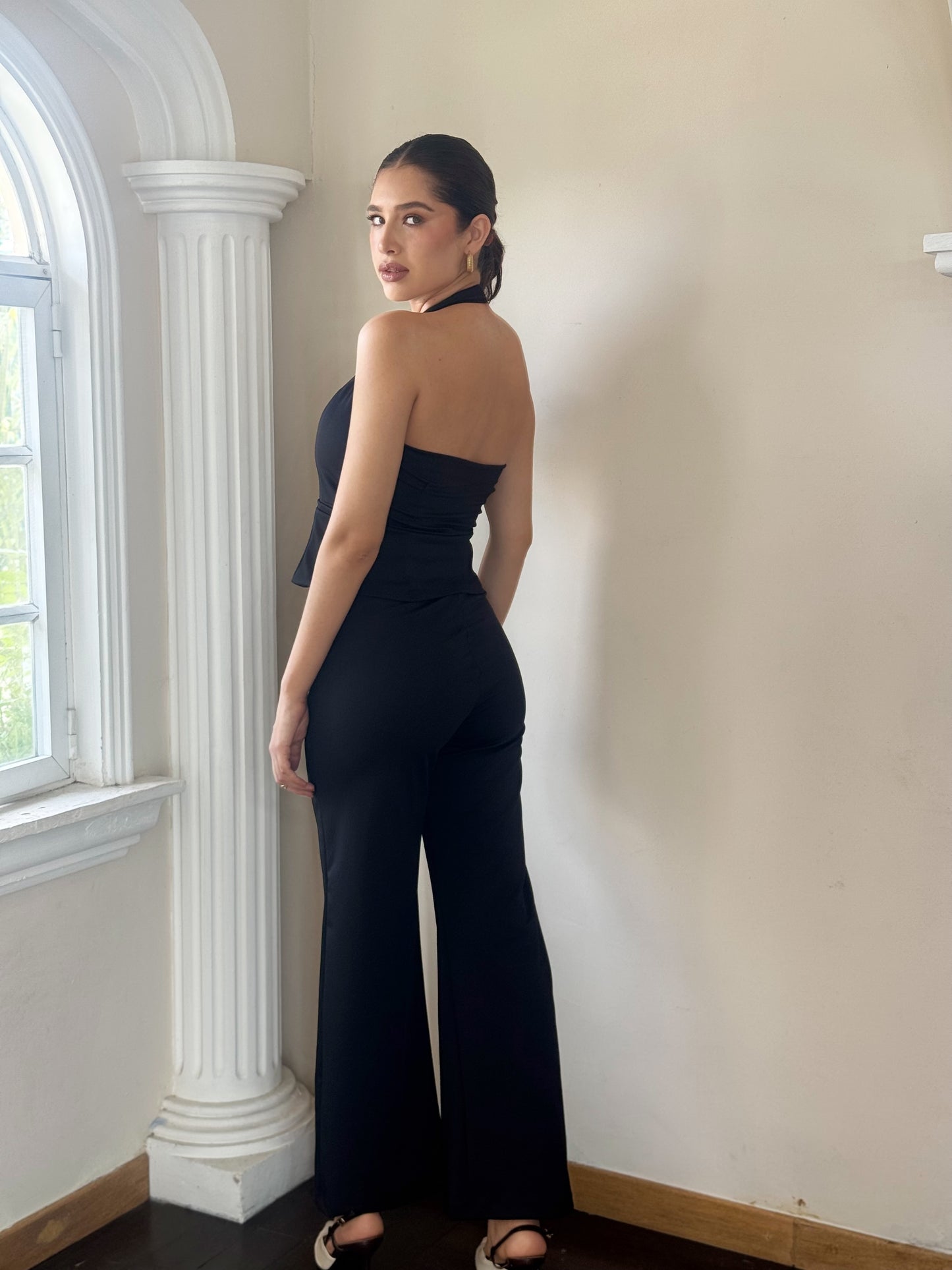 Conjunto blusa y pantalón