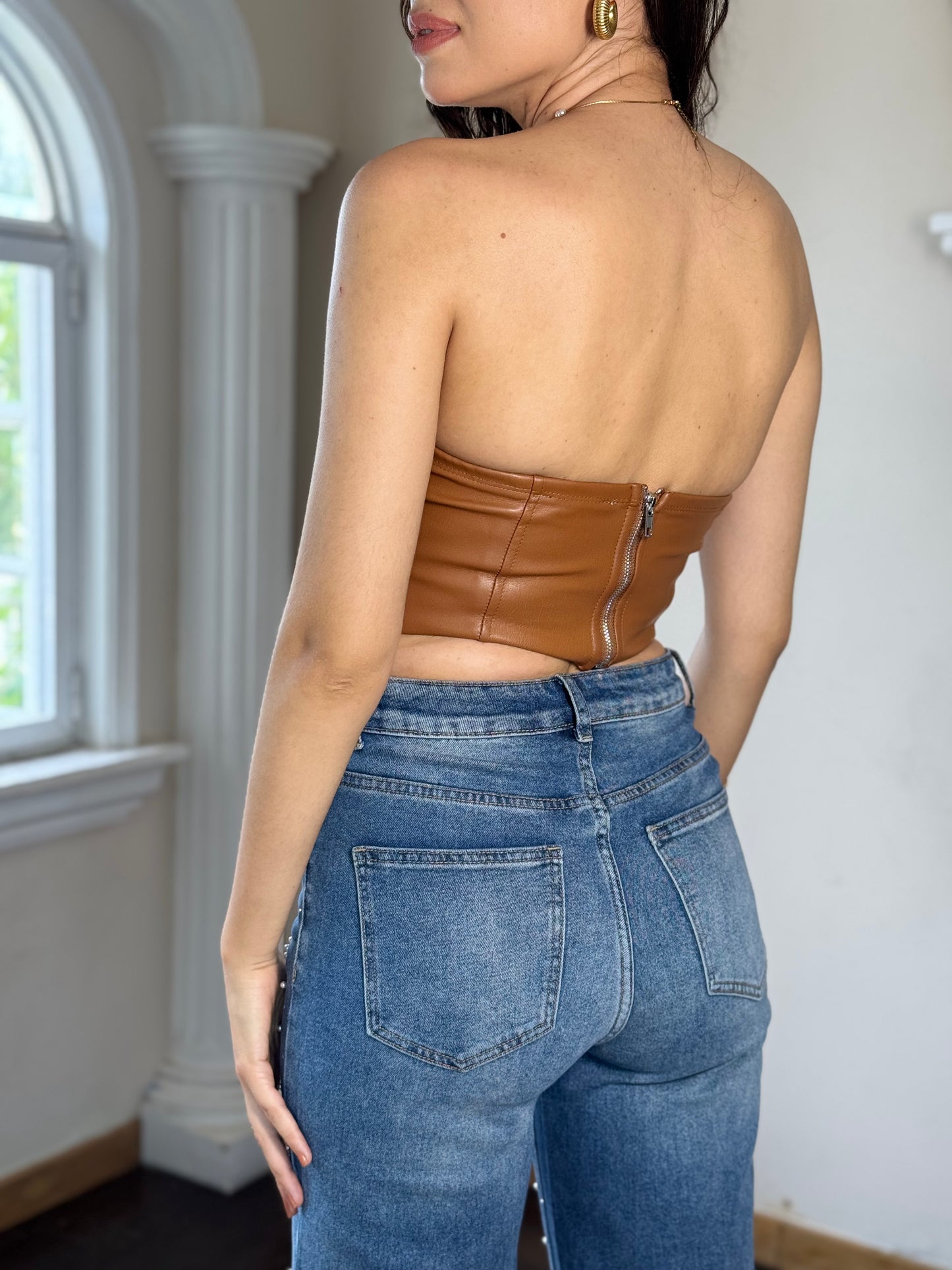 Corset vinipiel