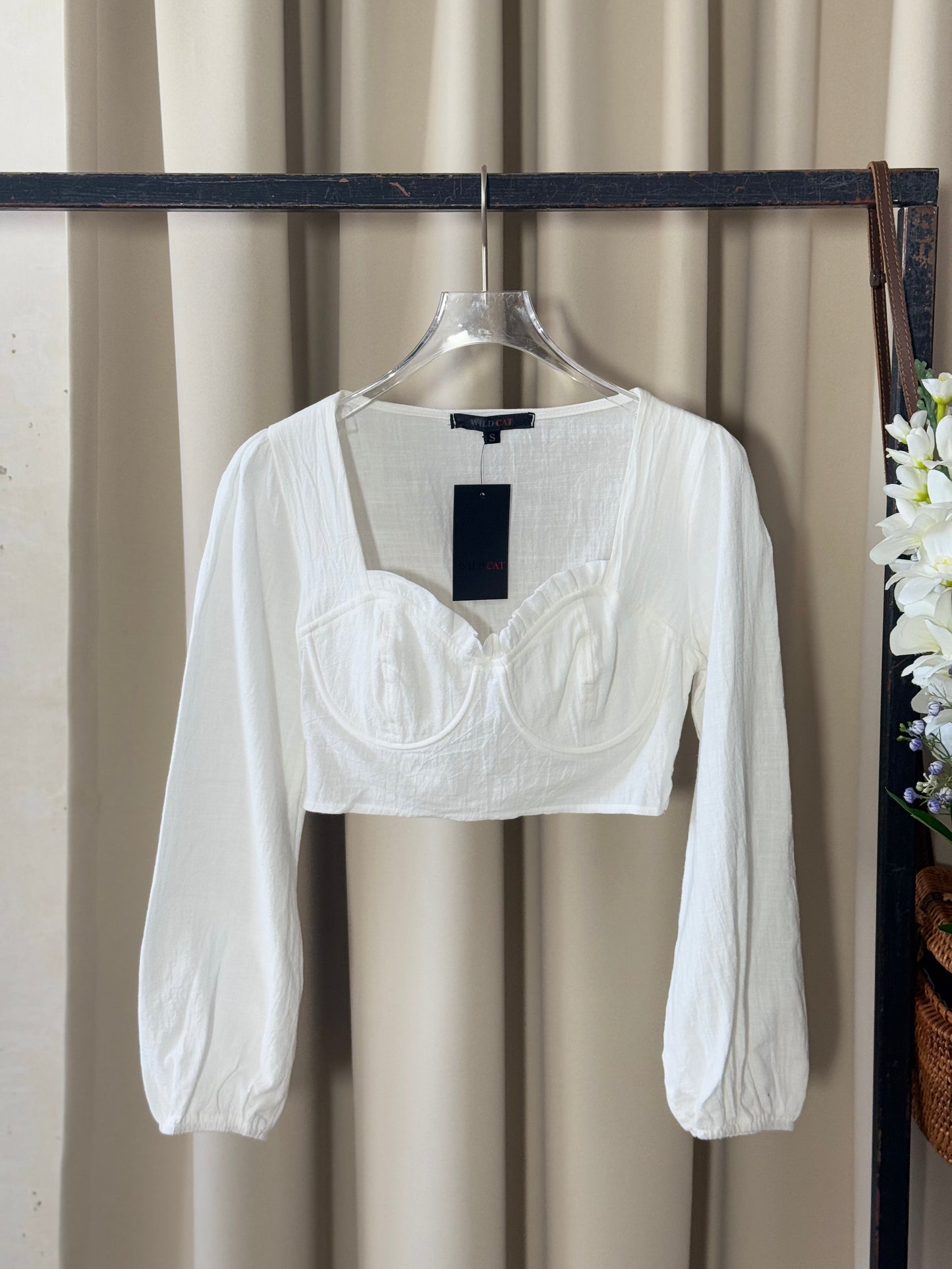 Blusa manga larga