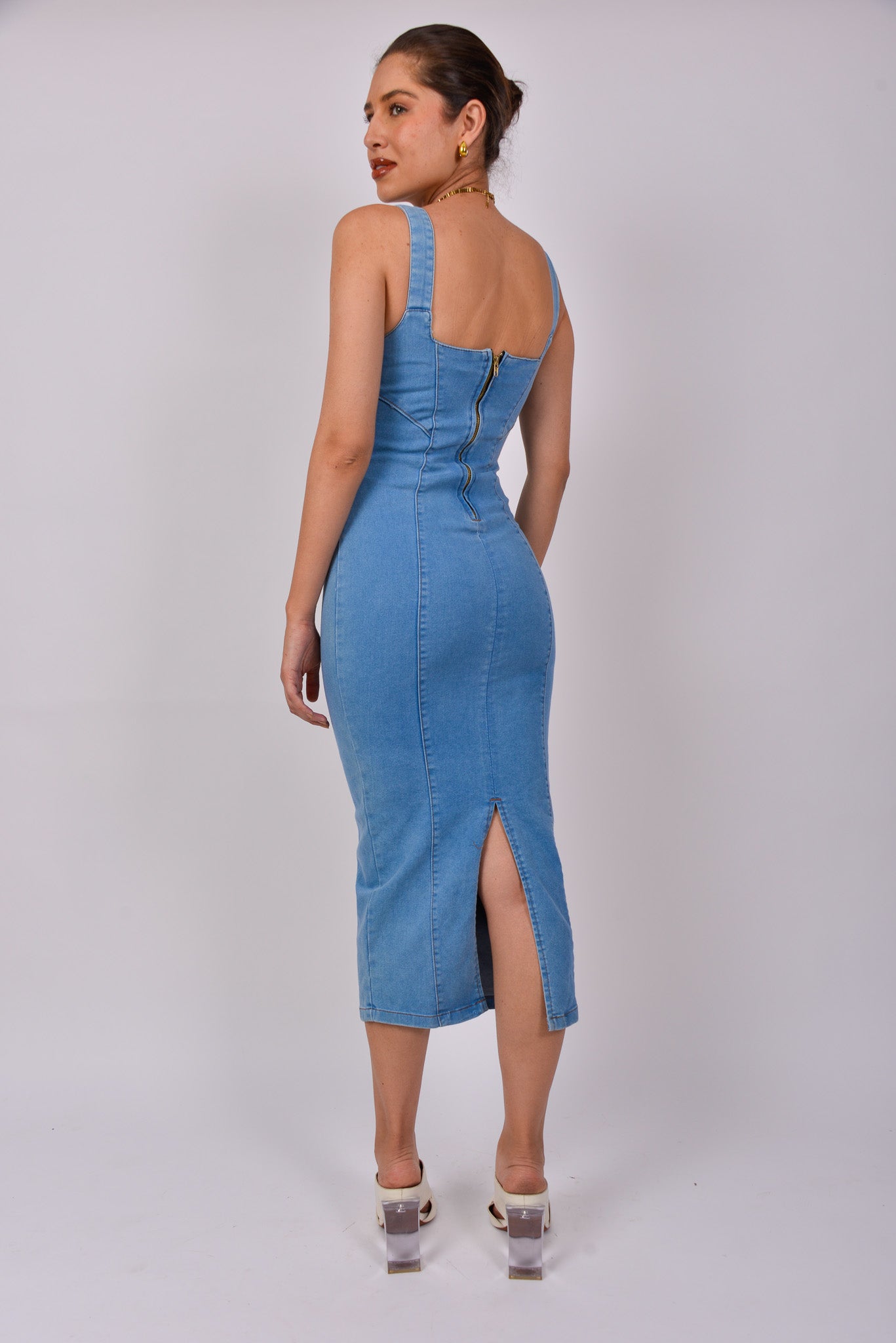 Vestido Mezclilla de tirantes