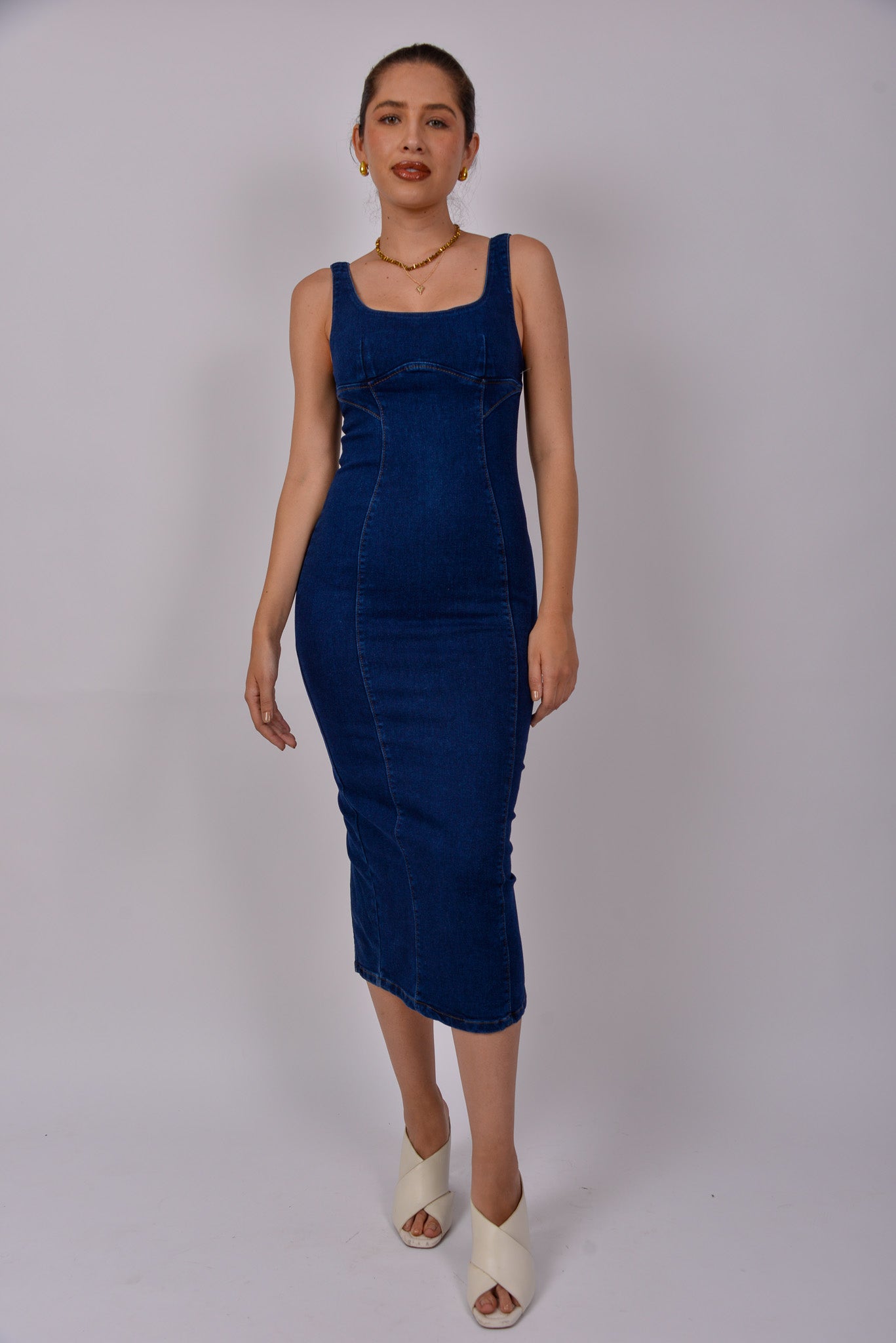 Vestido Mezclilla de tirantes