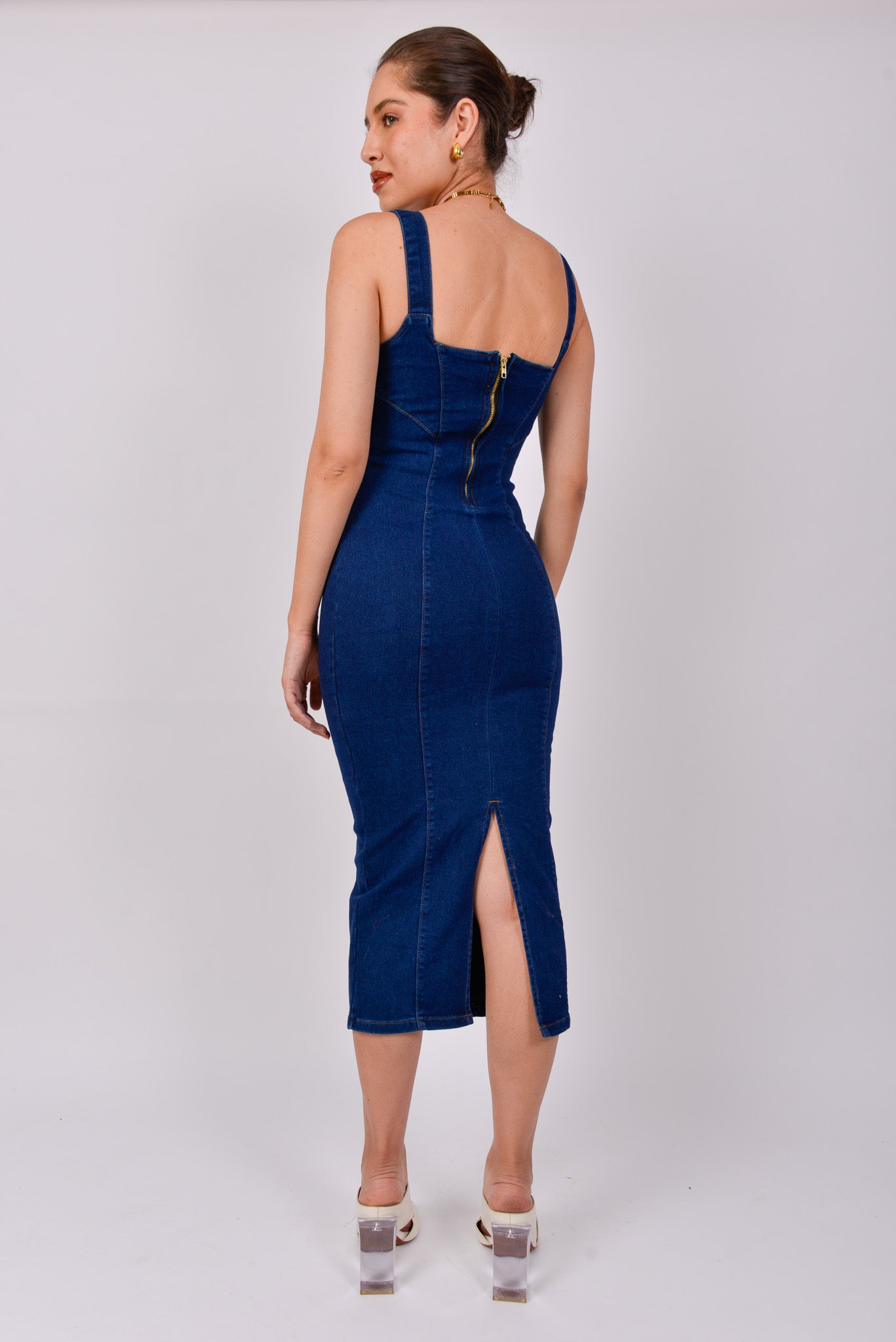 Vestido Mezclilla de tirantes