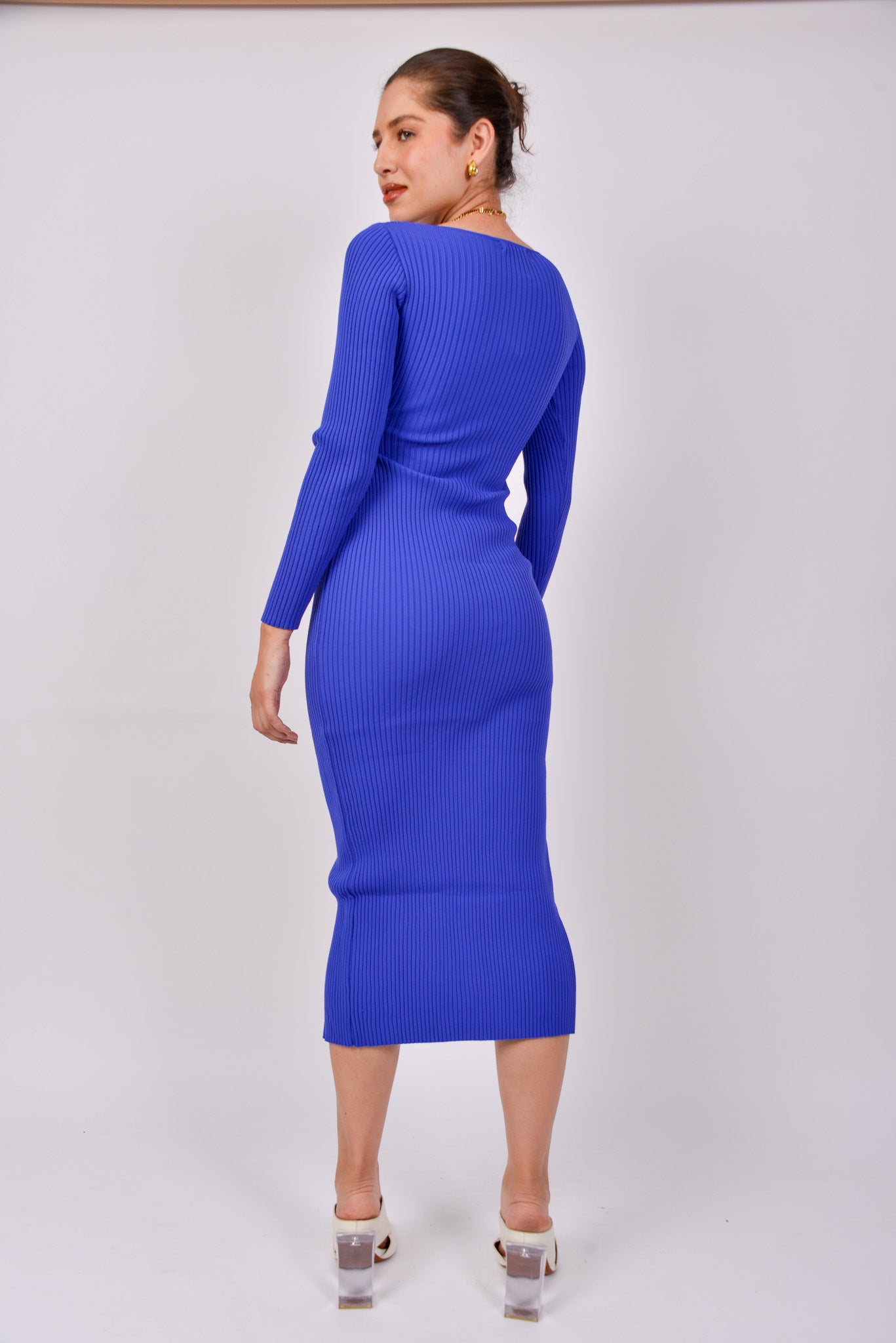 Vestido Abierto de botones