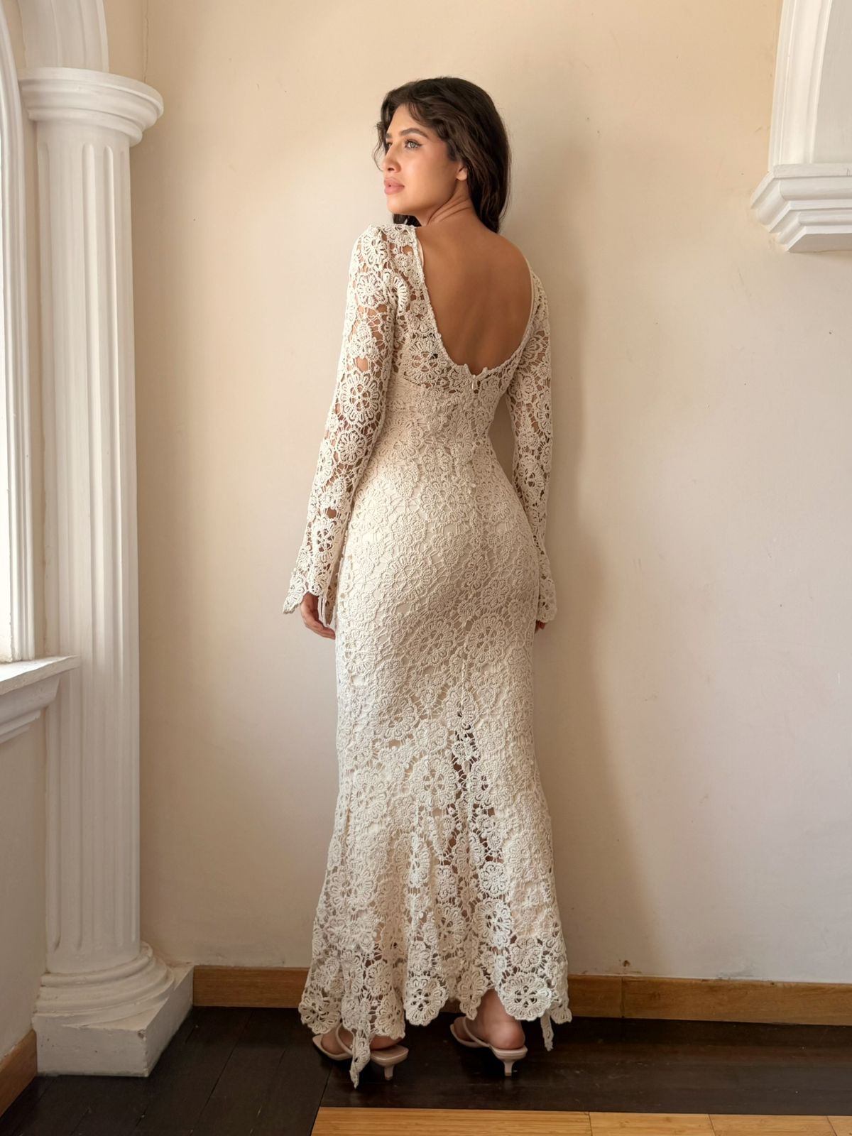 Vestido crochet