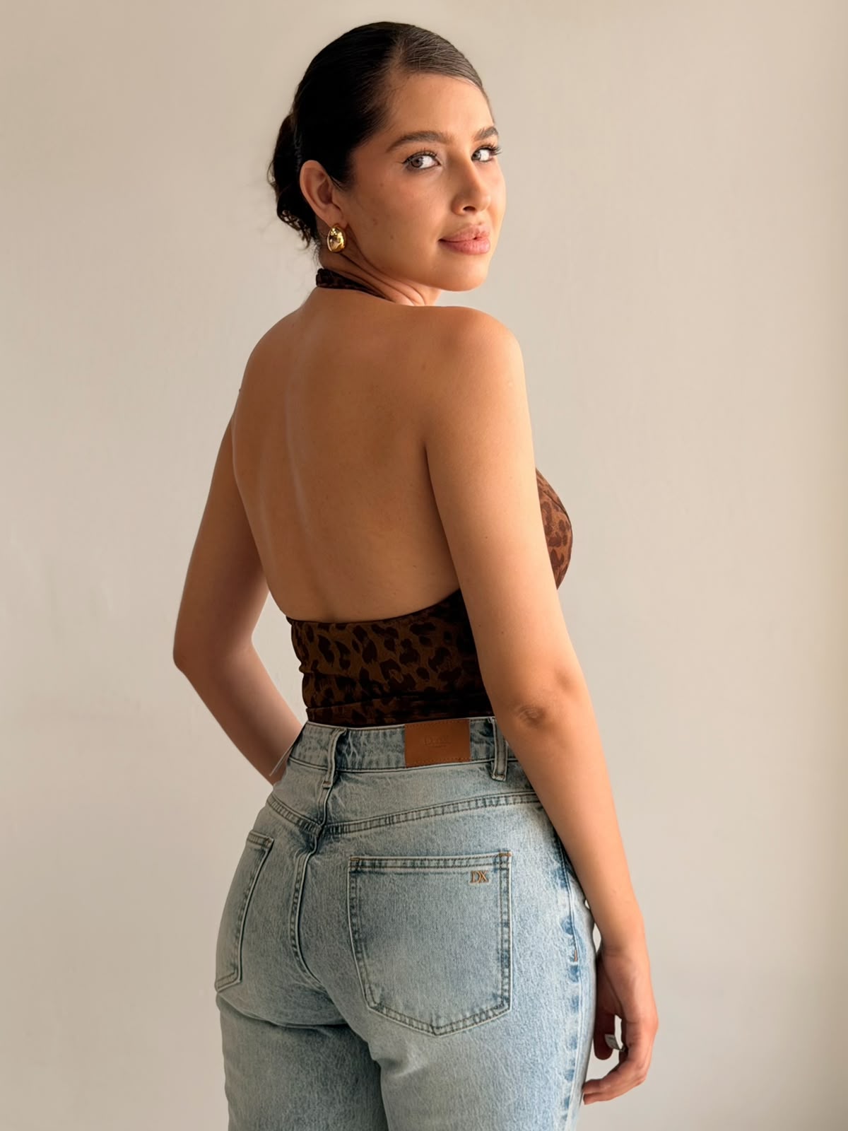 Corset Tirantes Animal Print