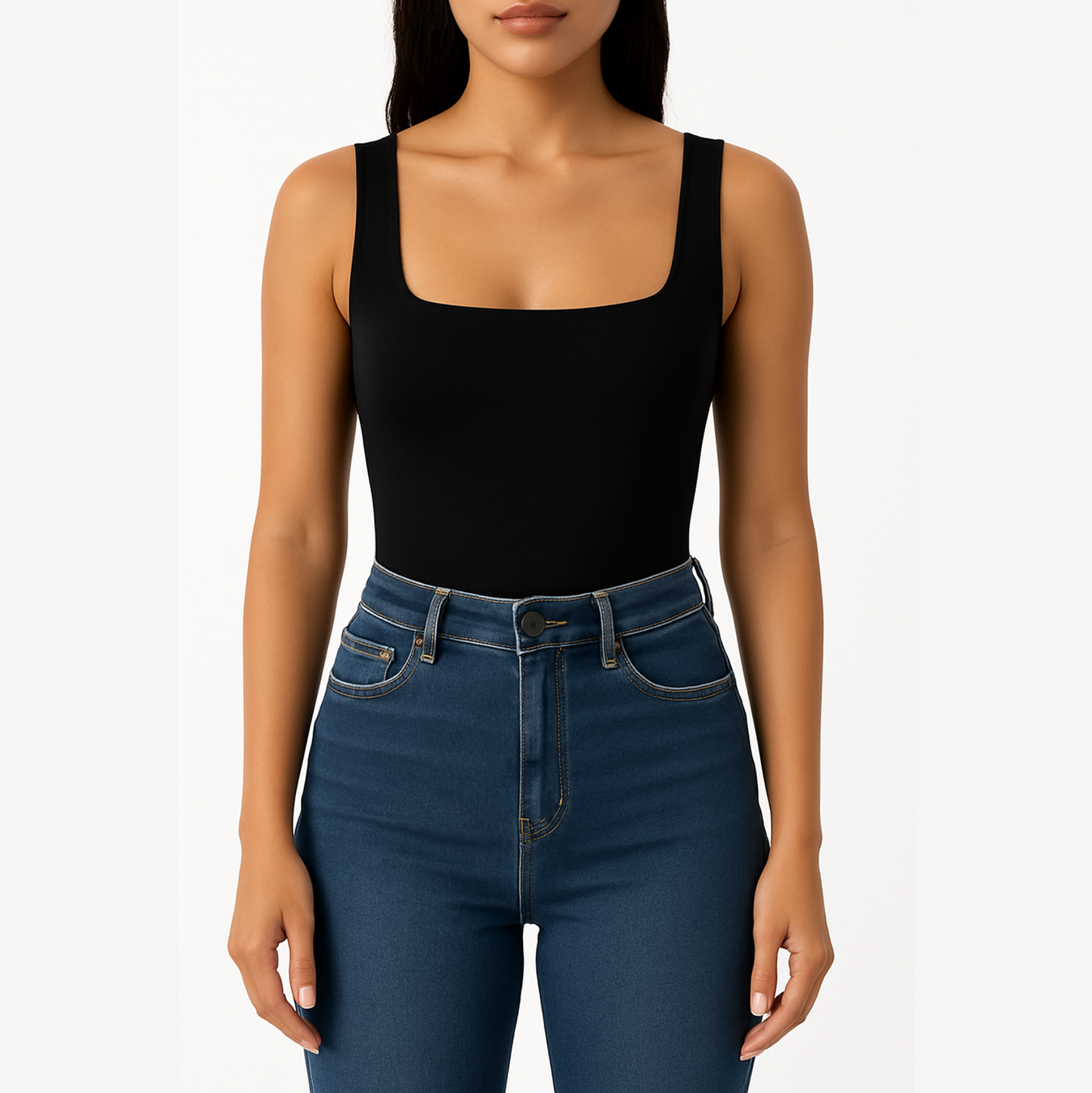 Body escote cuadrado