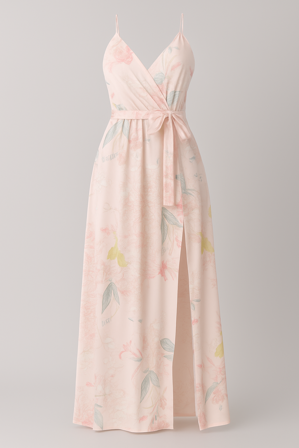 Maxi vestido de flores