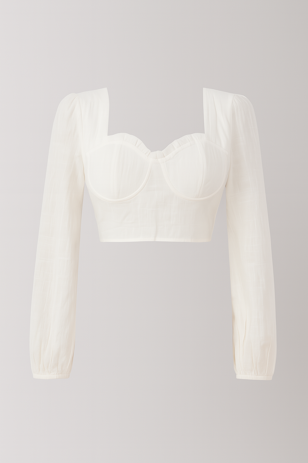 Blusa manga larga