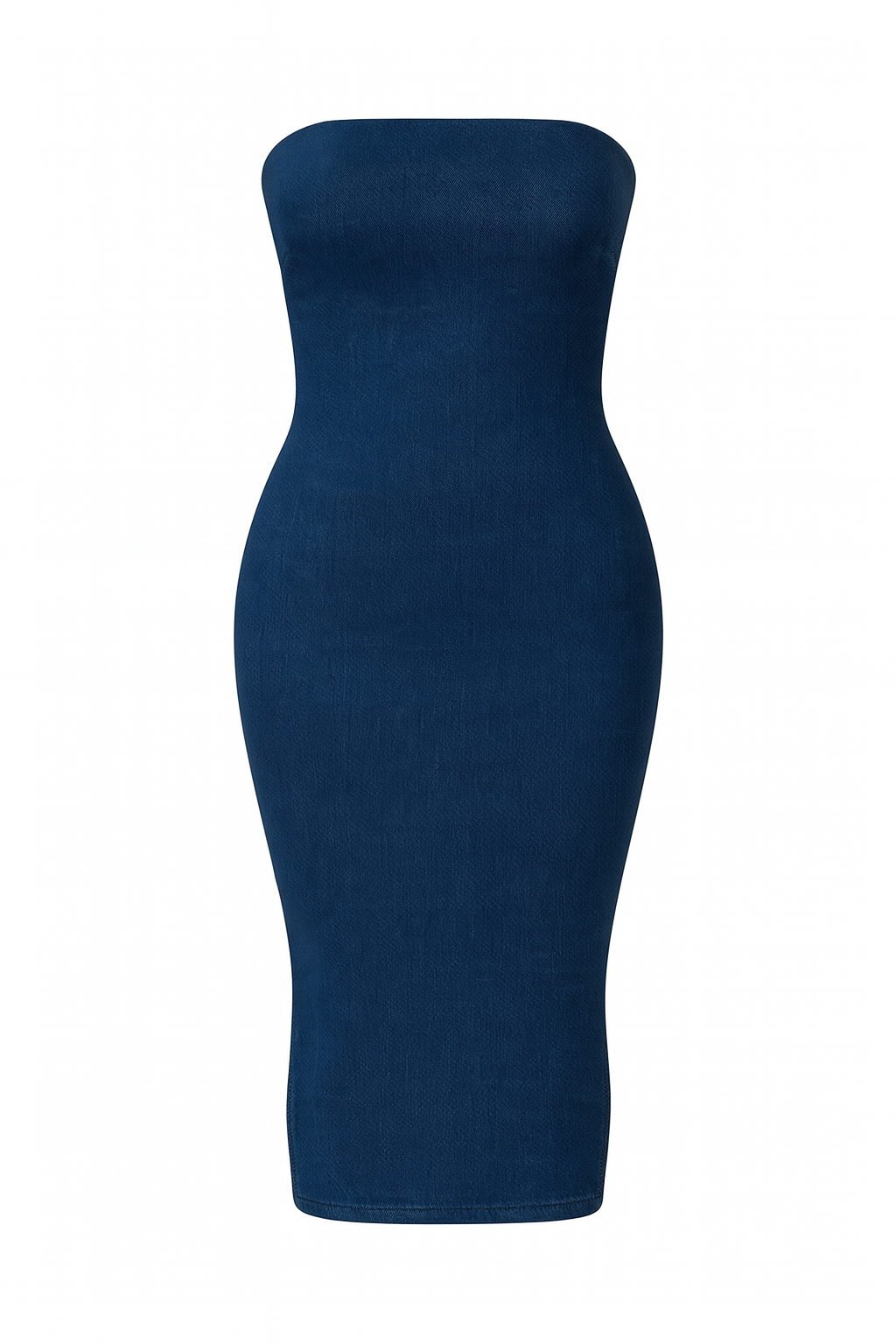 Vestido lápiz de mezclilla