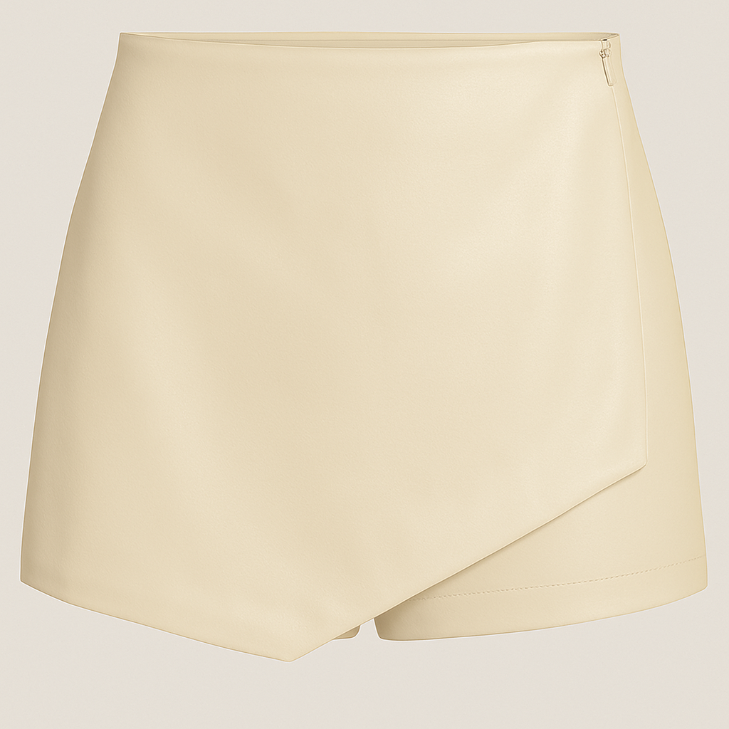 Falda Short vinipiel