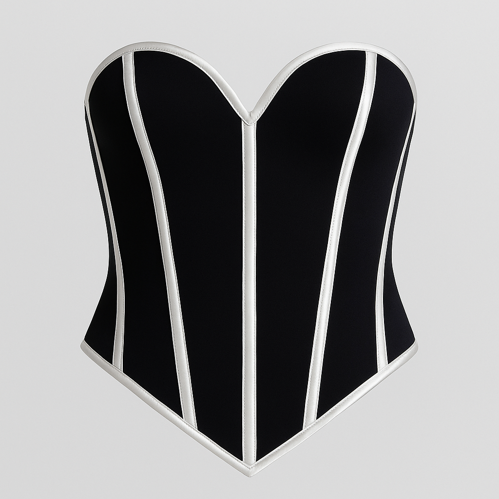 Corset con bordes