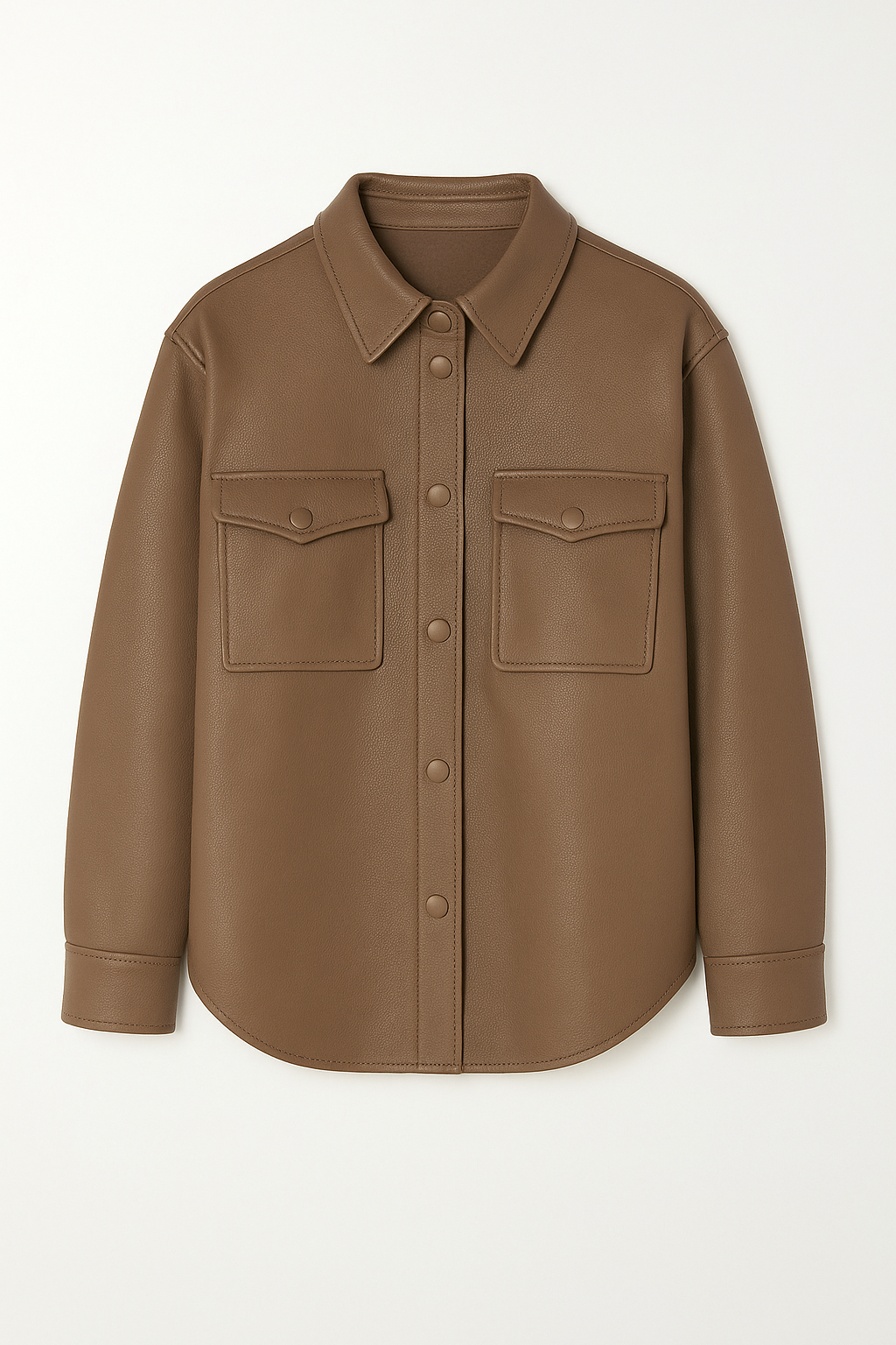 Sobrecamisa de vinipiel