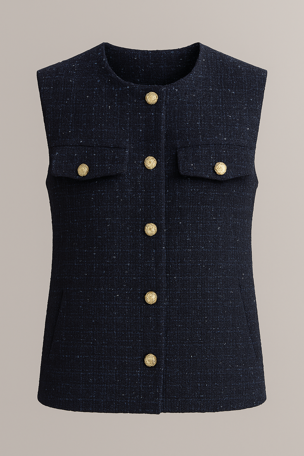 Chaleco Tweed