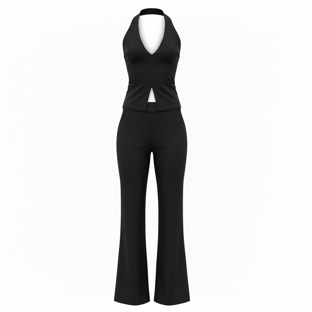Conjunto blusa y pantalón