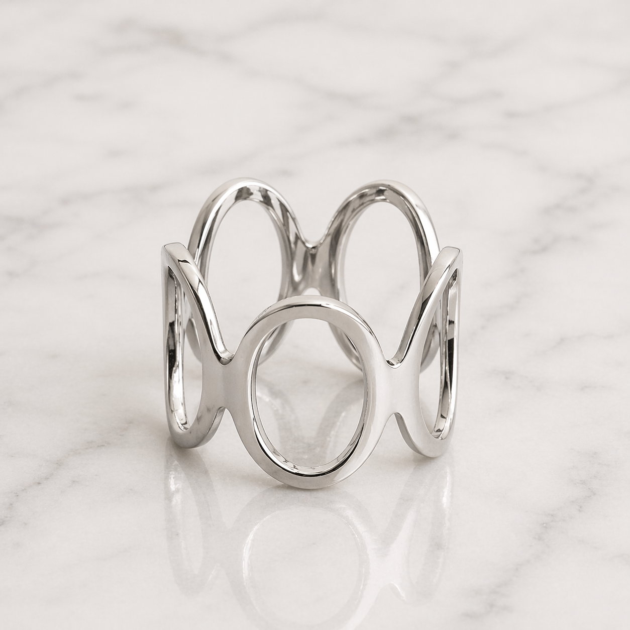 Brazalet Ovalos Huecos