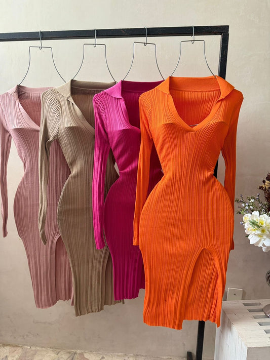Vestido Cuello Sport