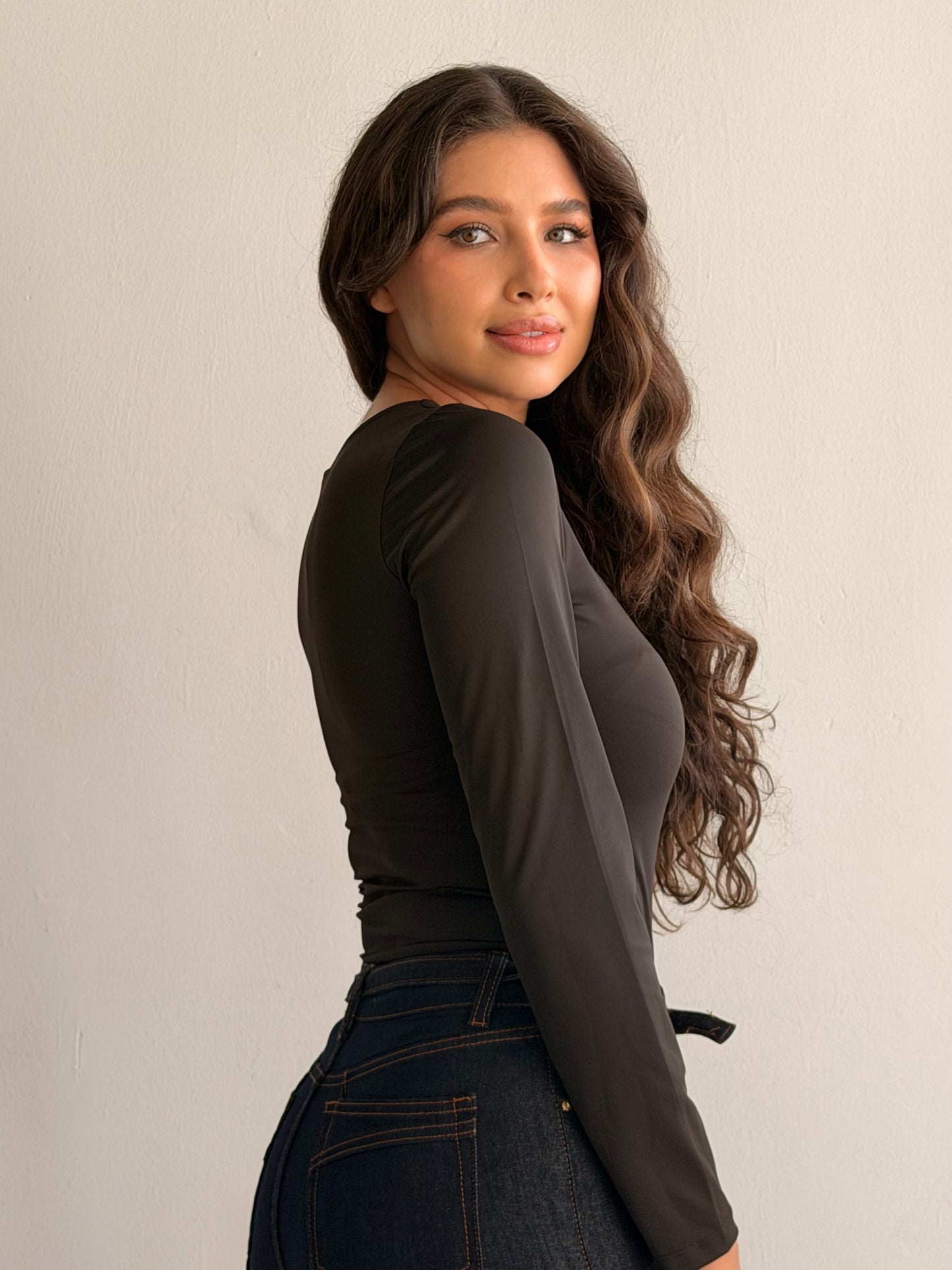 Body escote cuadrado