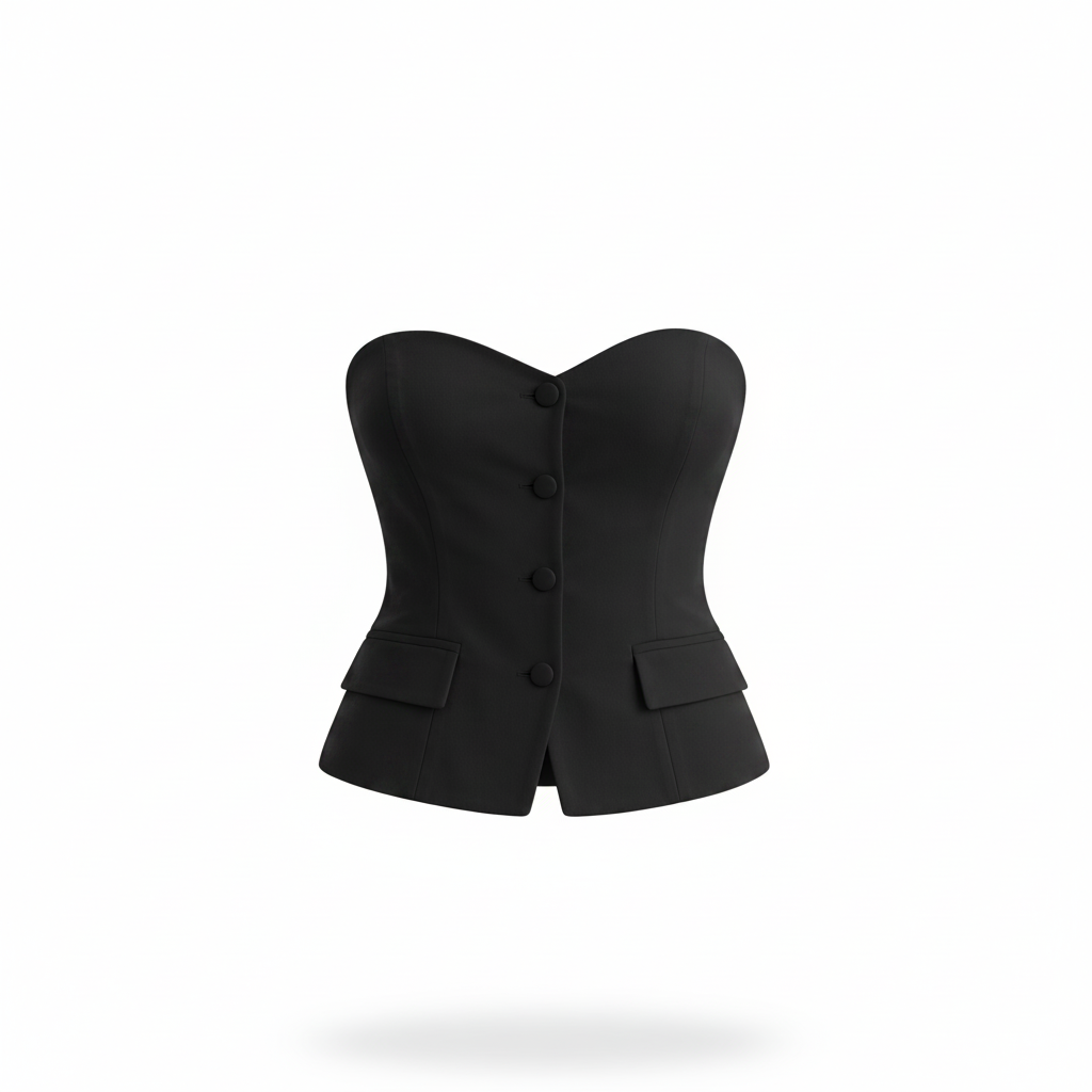 Top Sastre Strapless
