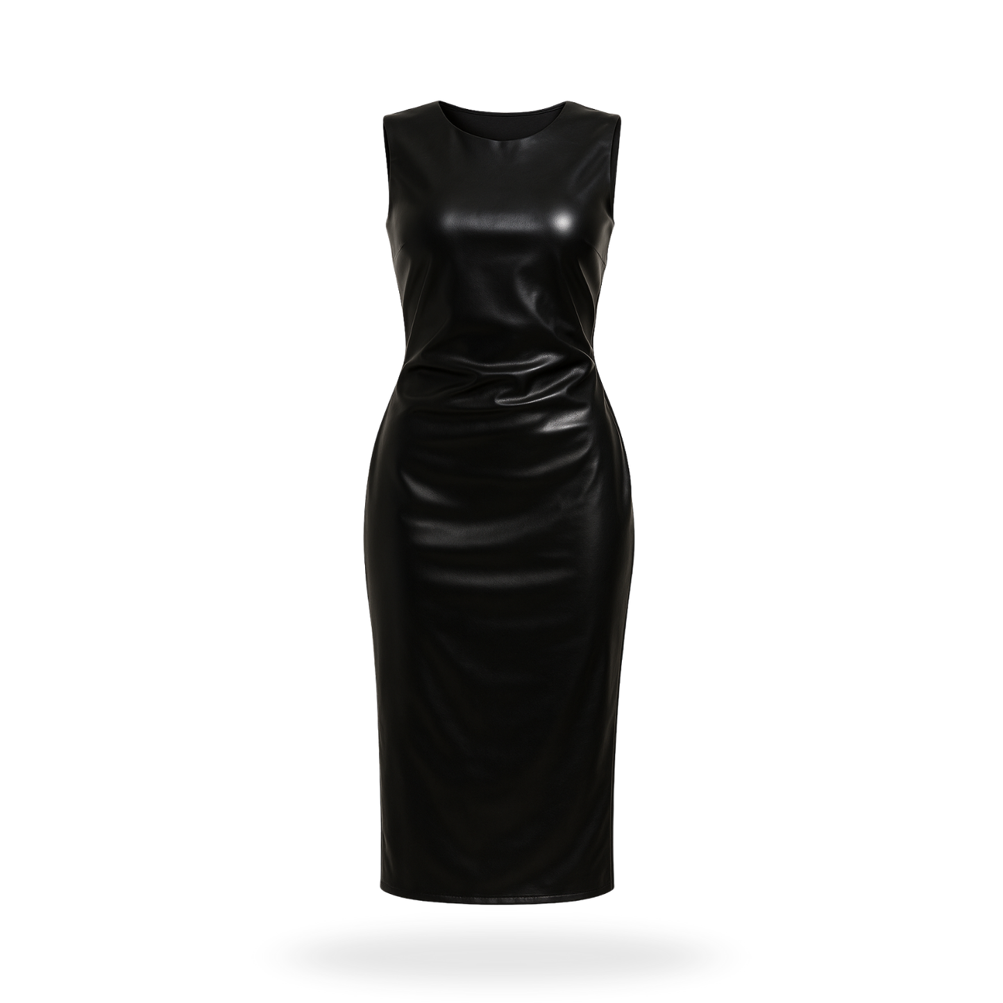 Vestido Cuello alto Vinipiel