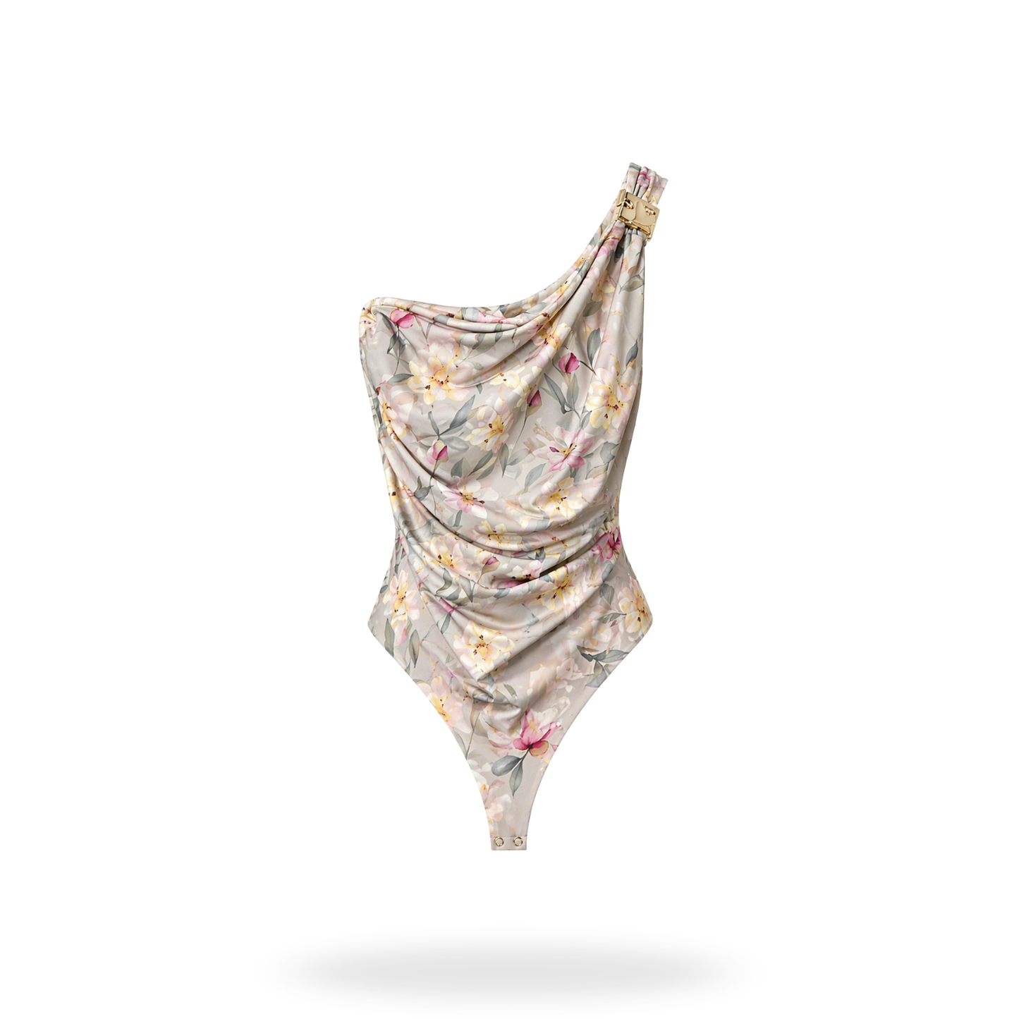 Body drapeado  floreado