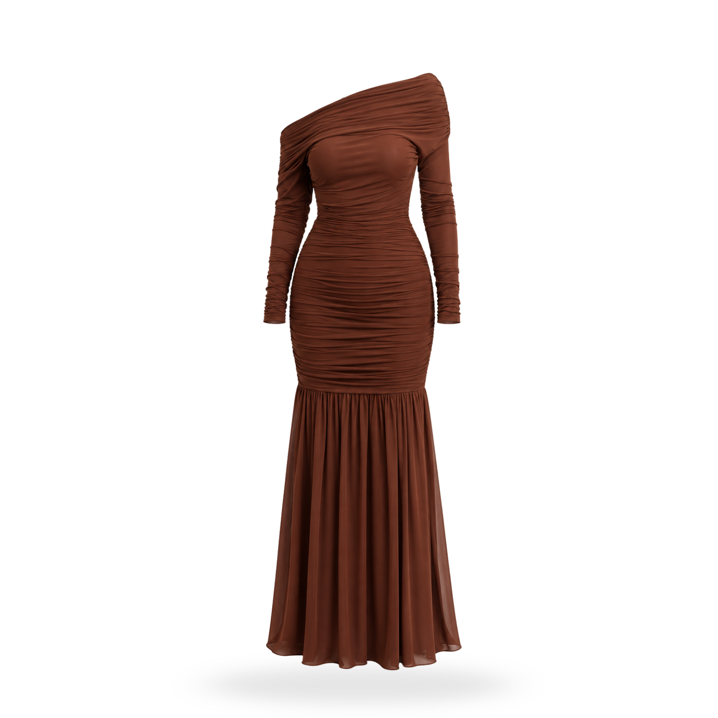 Vestido Mesh Manga larga