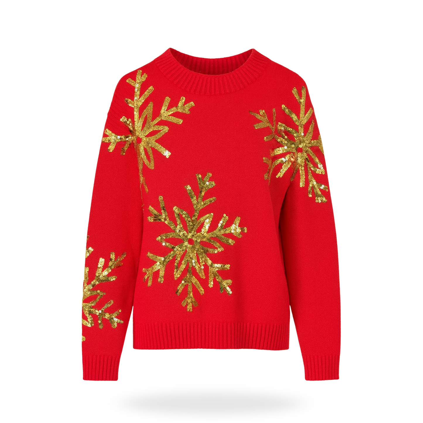 Suéter copos navideño