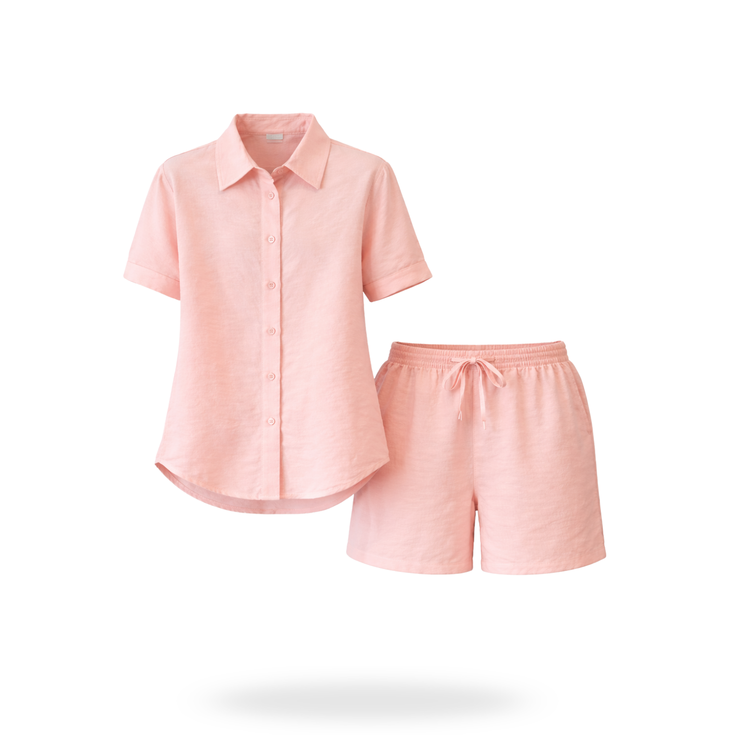 Conjunto de Short con camisa Lino