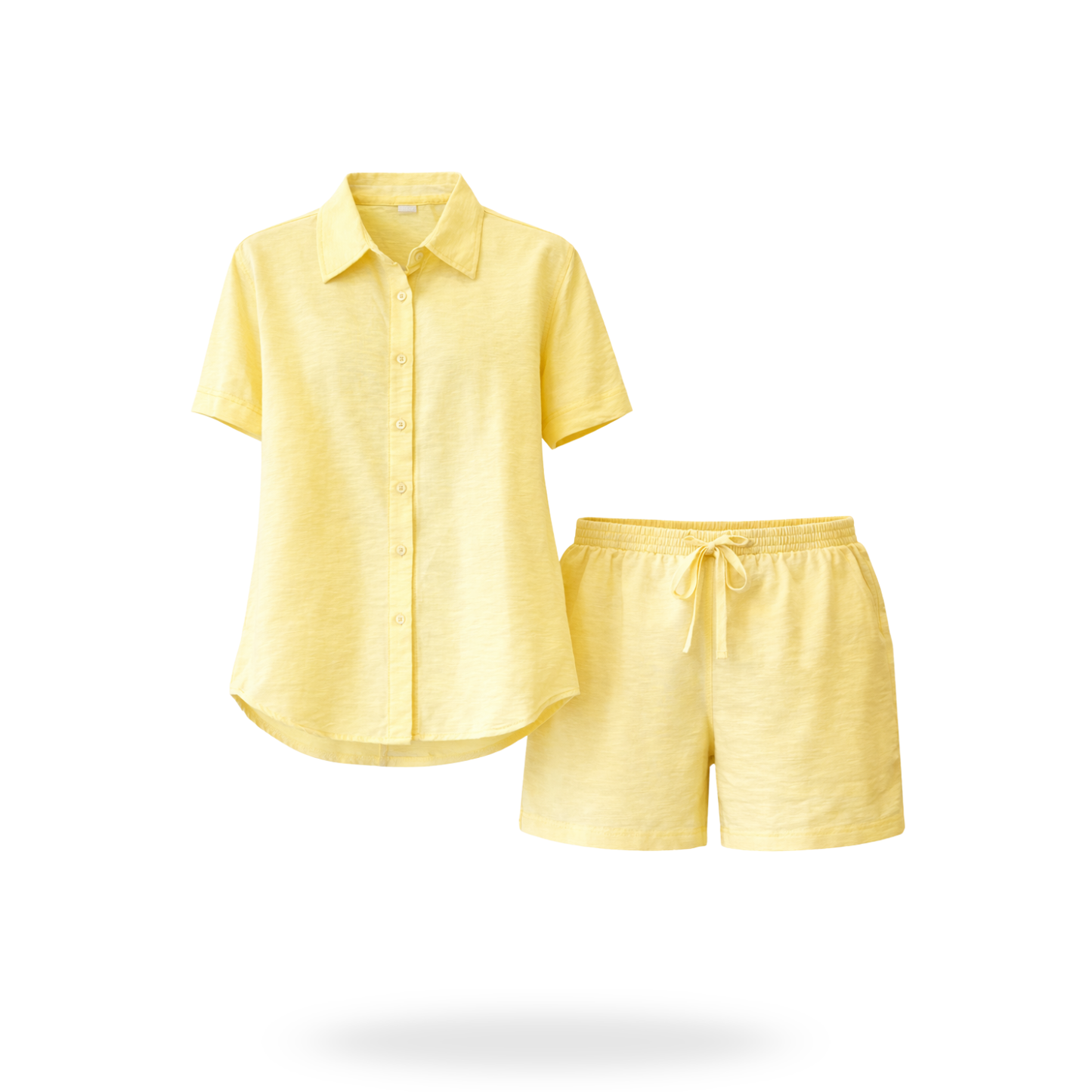Conjunto de Short con camisa Lino