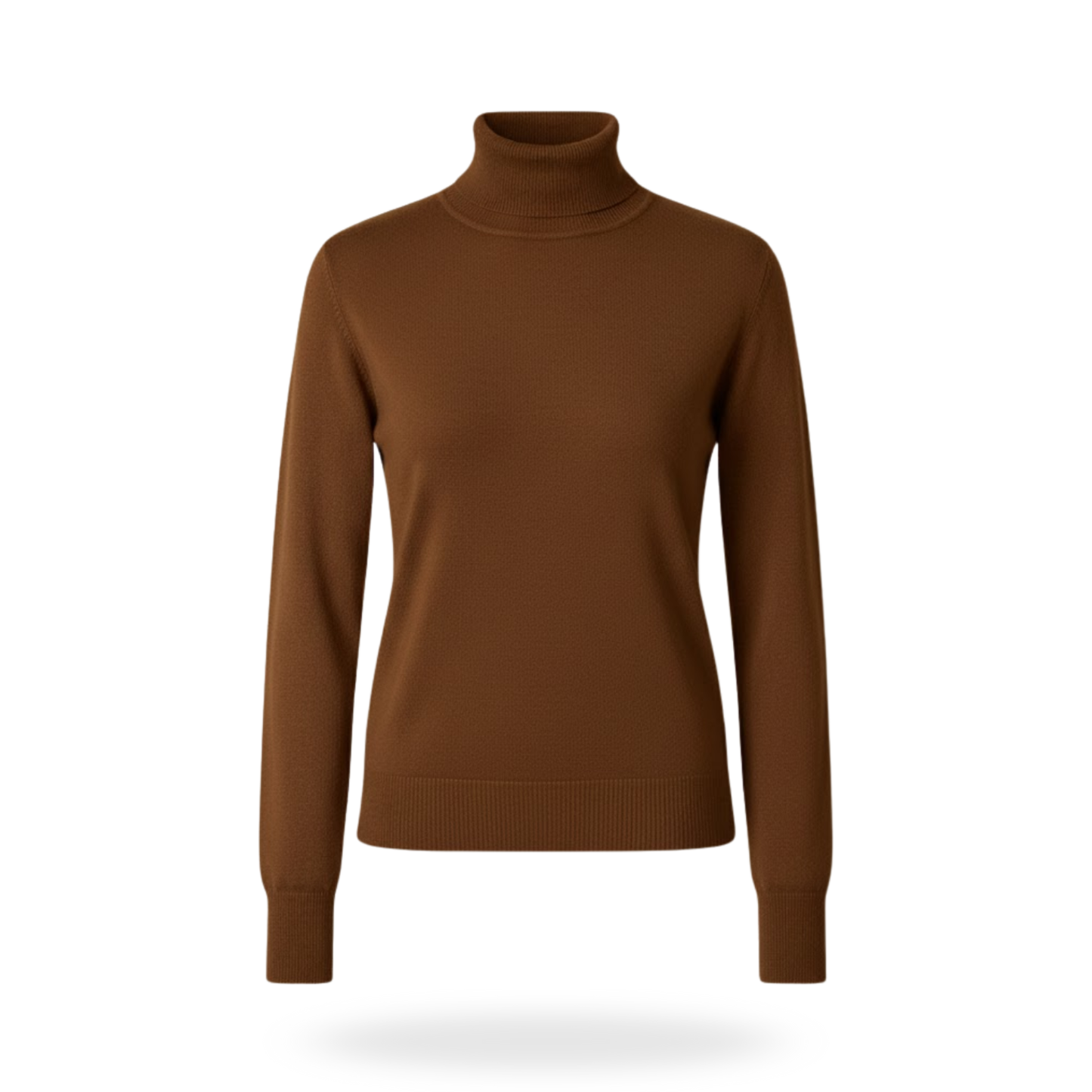 Blusa tejida cuello tortuga