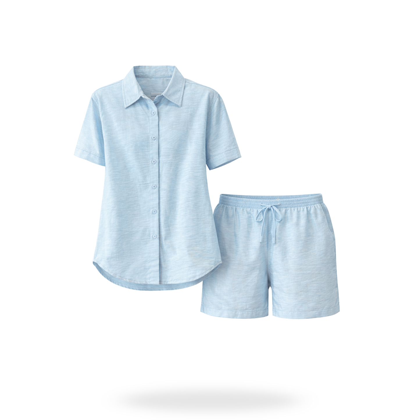 Conjunto de Short con camisa Lino