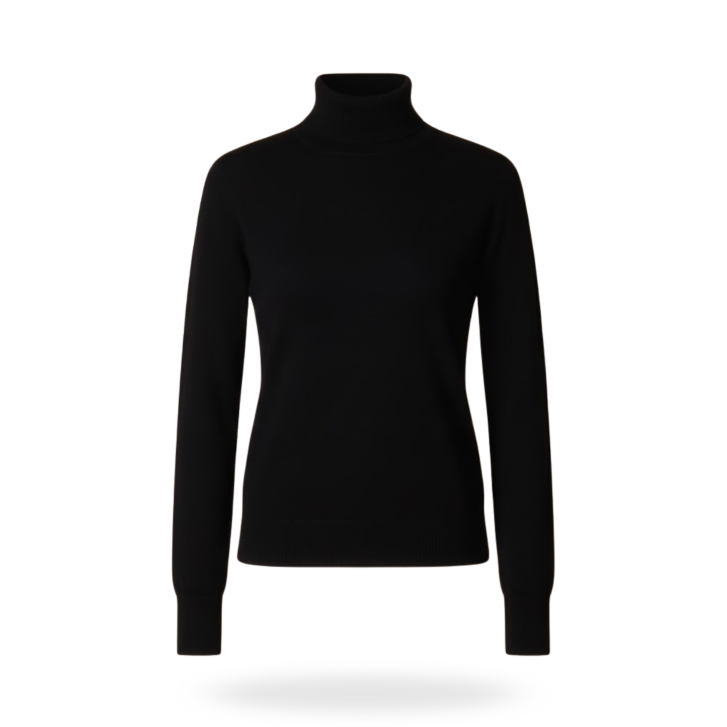 Blusa tejida cuello tortuga