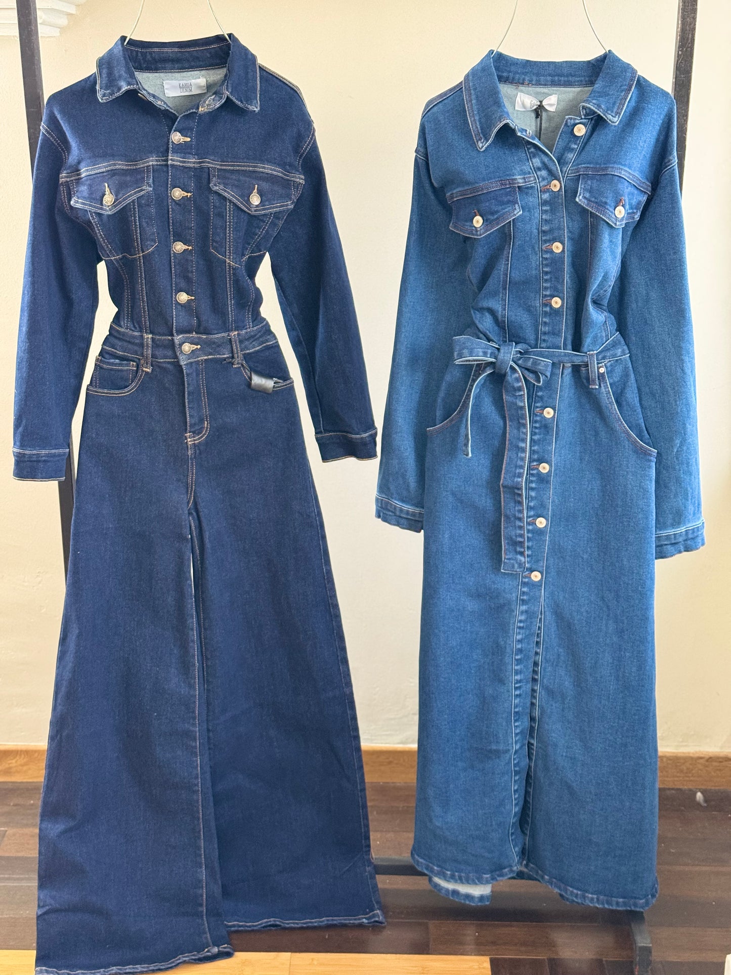 Vestido Largo de Mezclilla Premium